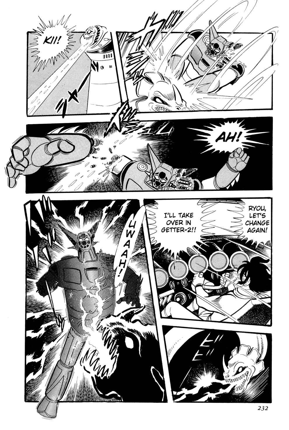 Getter Robo Chapter 10 - Page 72