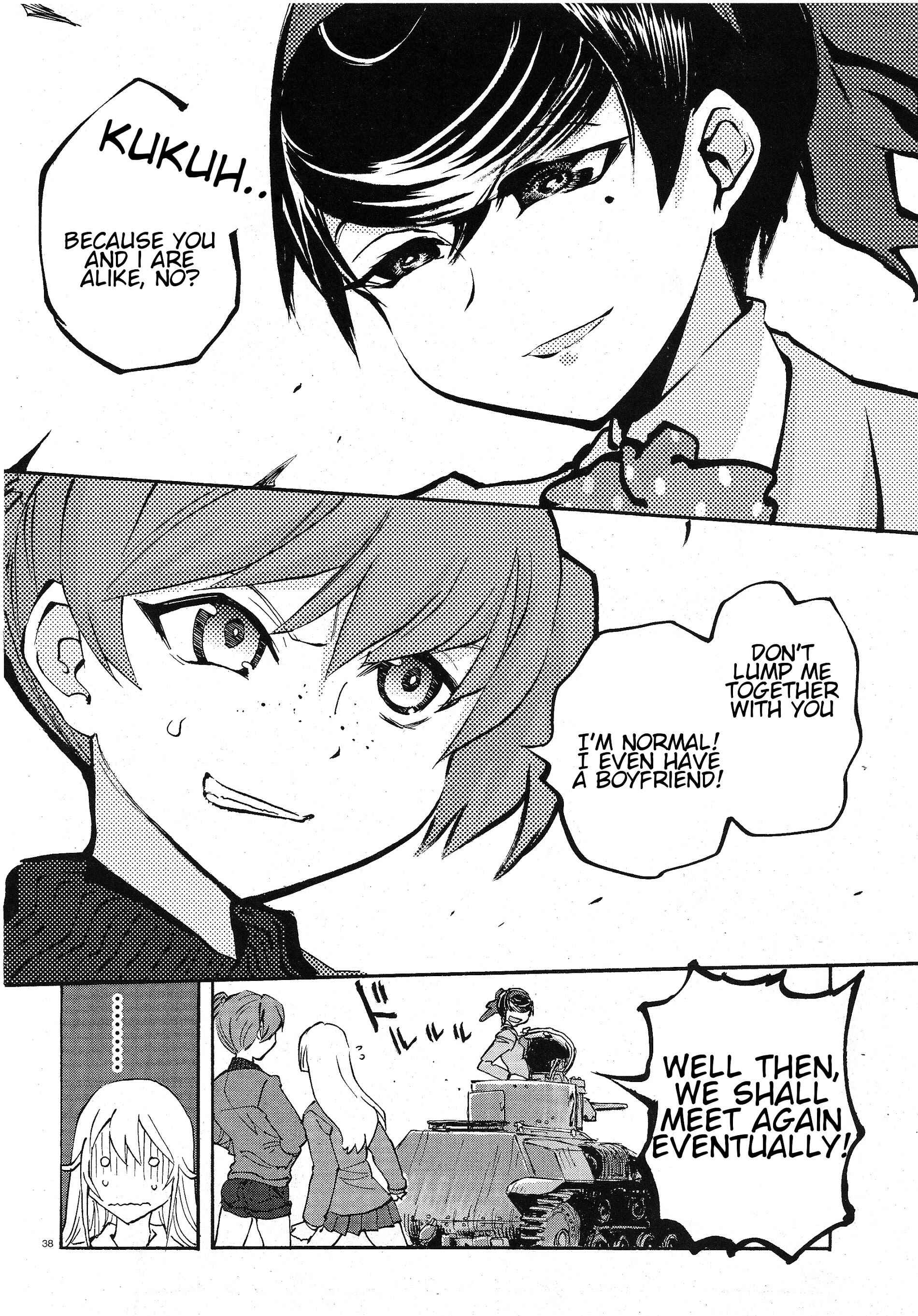 Girls und Panzer: Ribbon no Musha Chapter 2 - Page 37