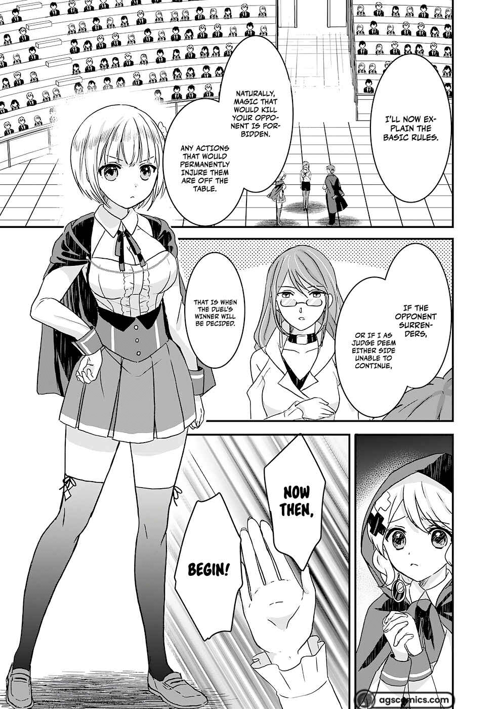 Koun-chi 999 no Watashi, Sokushi Mahou ga Zettai ni Seikou suru no de Sekai Saikyou desu: Mahou-chi 1 de Tsuihousaremashita ga, Kakuritsu Cheat de Moriagaru Chapter 7 - Page 8