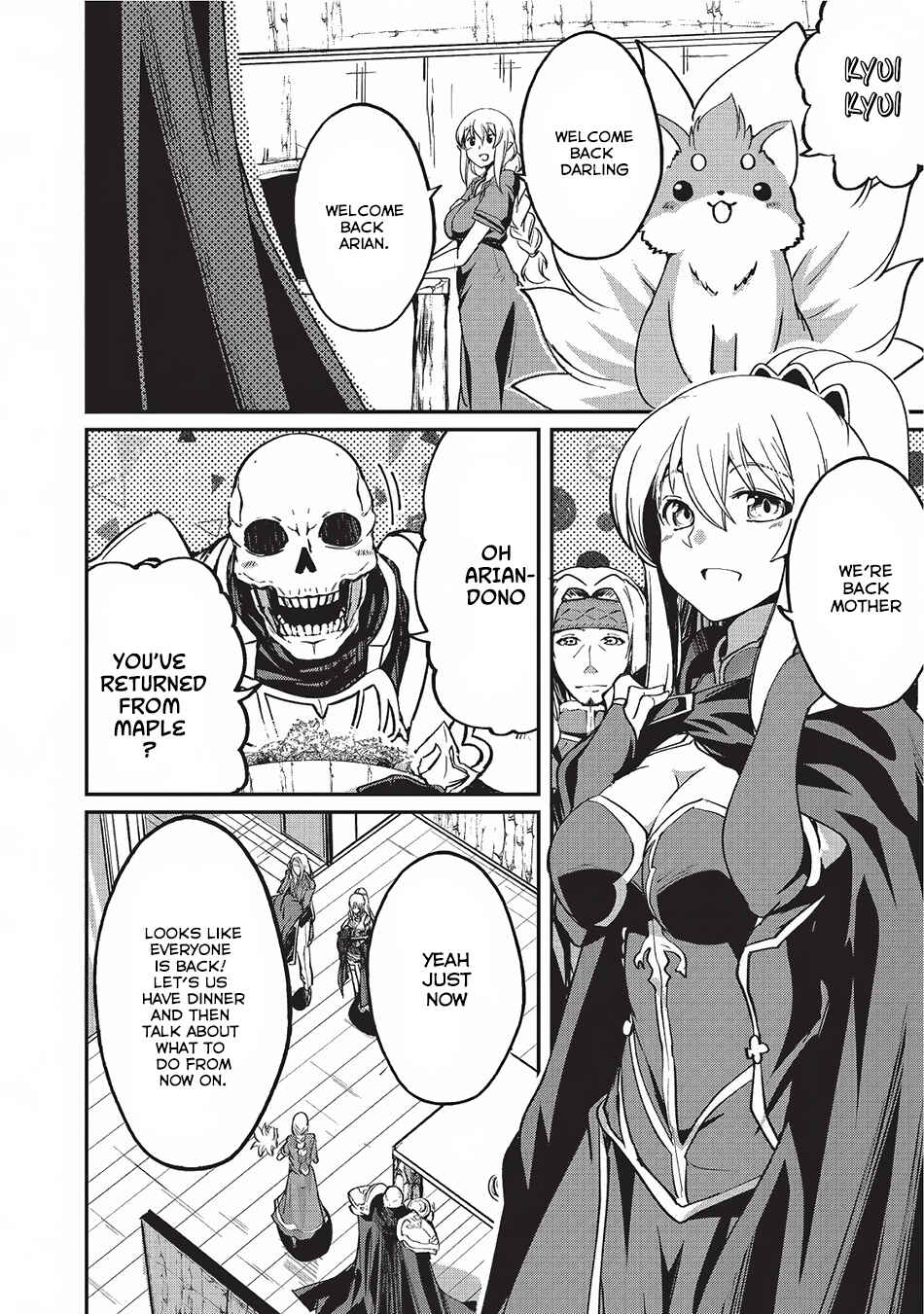 Gaikotsu Kishi-sama, Tadaima Isekai e Odekake-chuu Chapter 10 - Page 12
