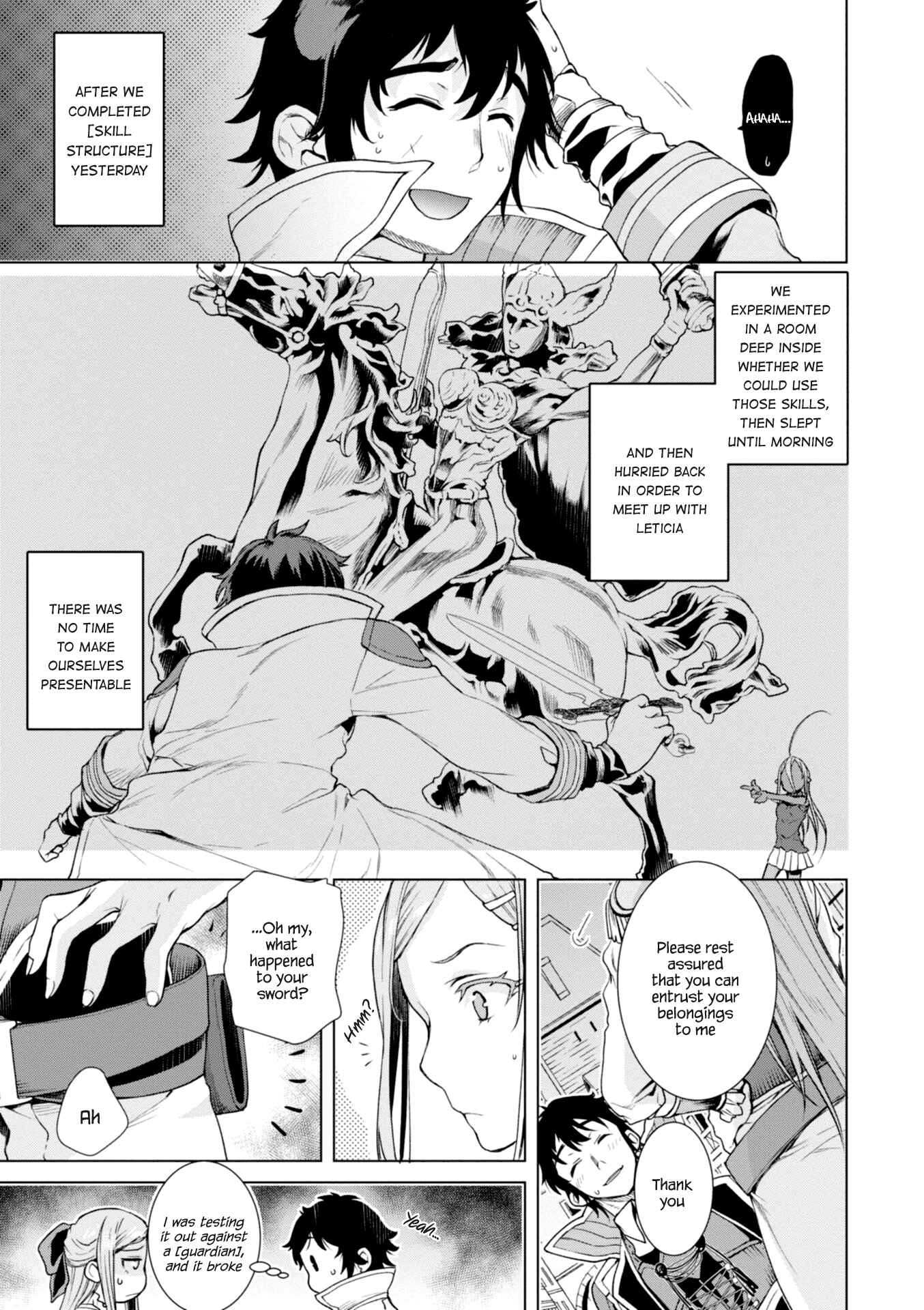 Isekai de Skill wo Kaitai Shitara Cheat na Yome ga Zoushoku Shimashita - Gainen Kousa no Structure Chapter 15 - Page 3