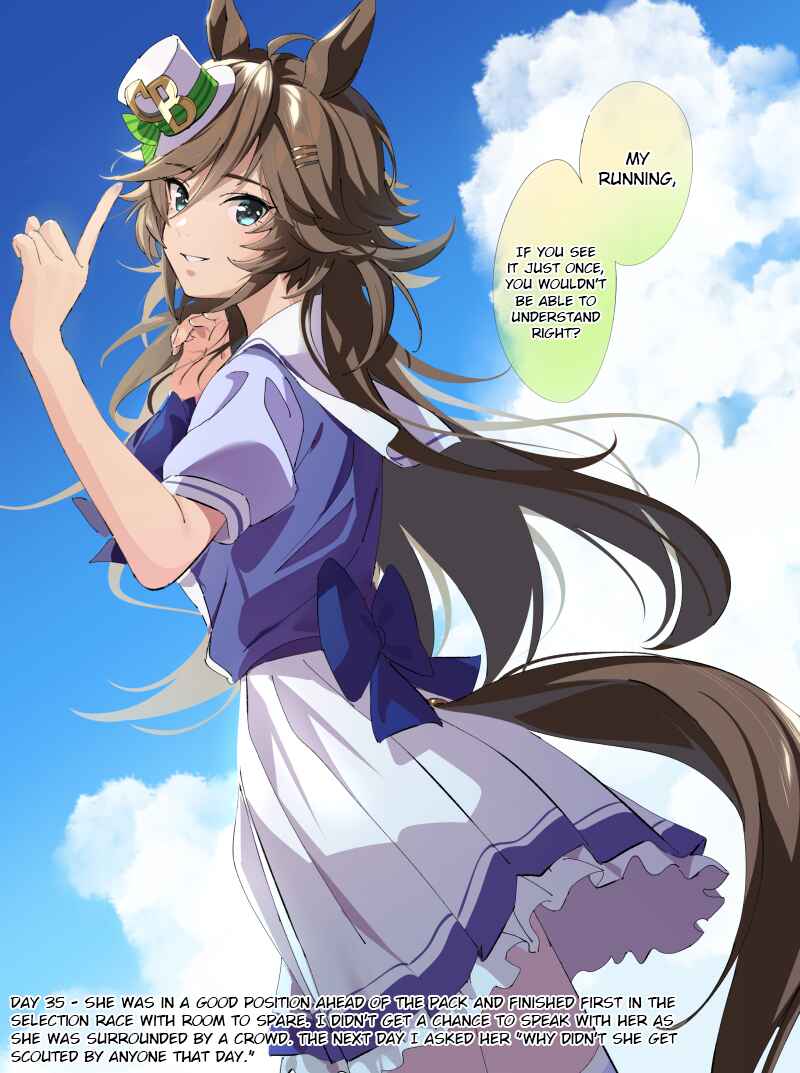 Uma Musume Pretty Derby - 100 nichigo Cb no tantō ni naru tore-na- Chapter 35 - Page 1
