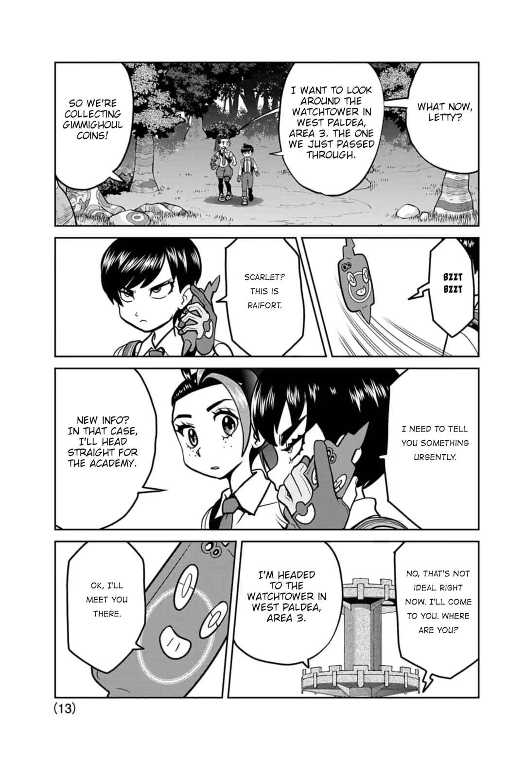 Pokémon SPECIAL Scarlet & Violet Chapter 23 - Page 12