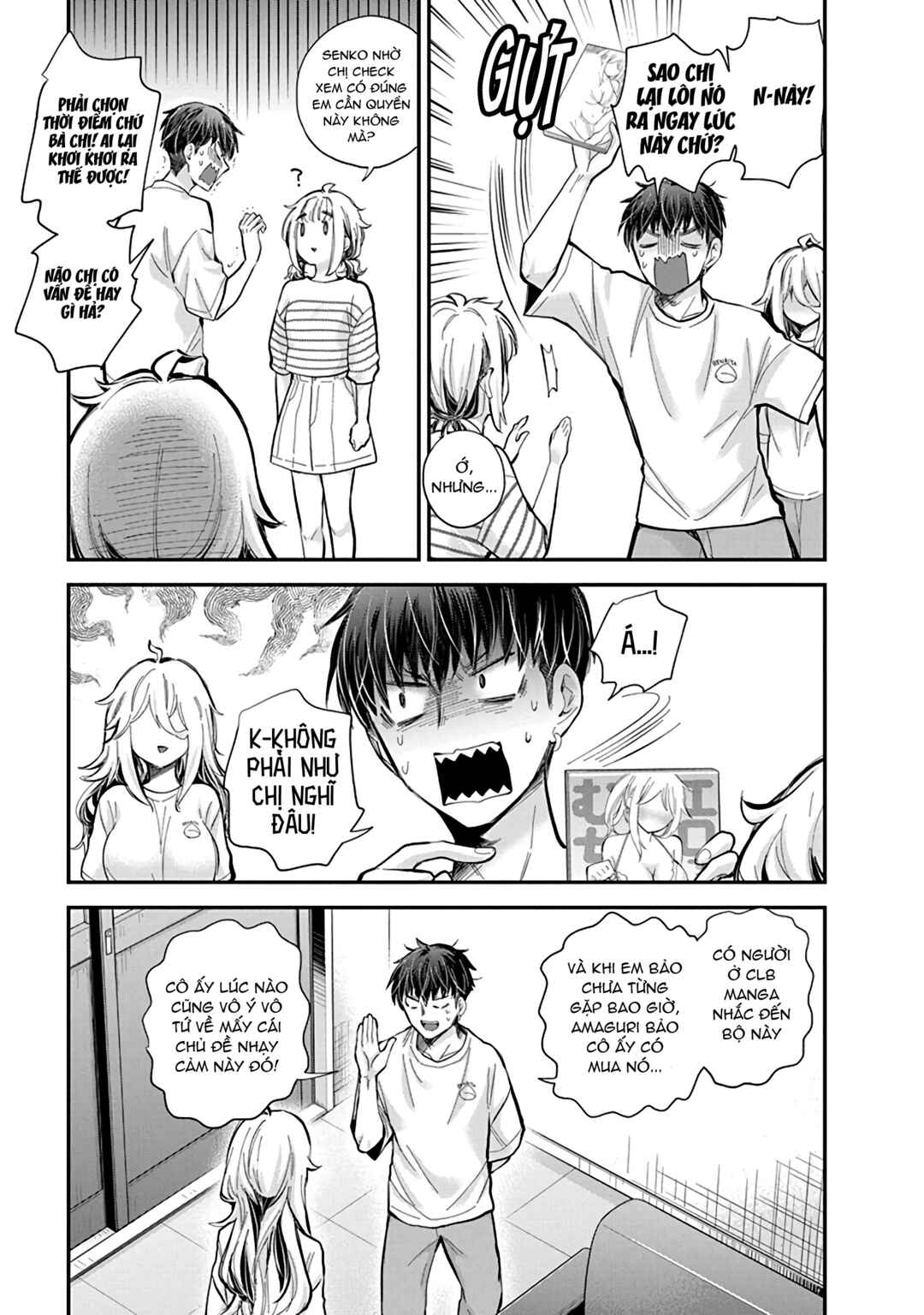 Shingeki no Eroko-san: Hen na Oneesan wa Danshi Kousei to Nakayoku Naritai Chapter 55 - Page 9