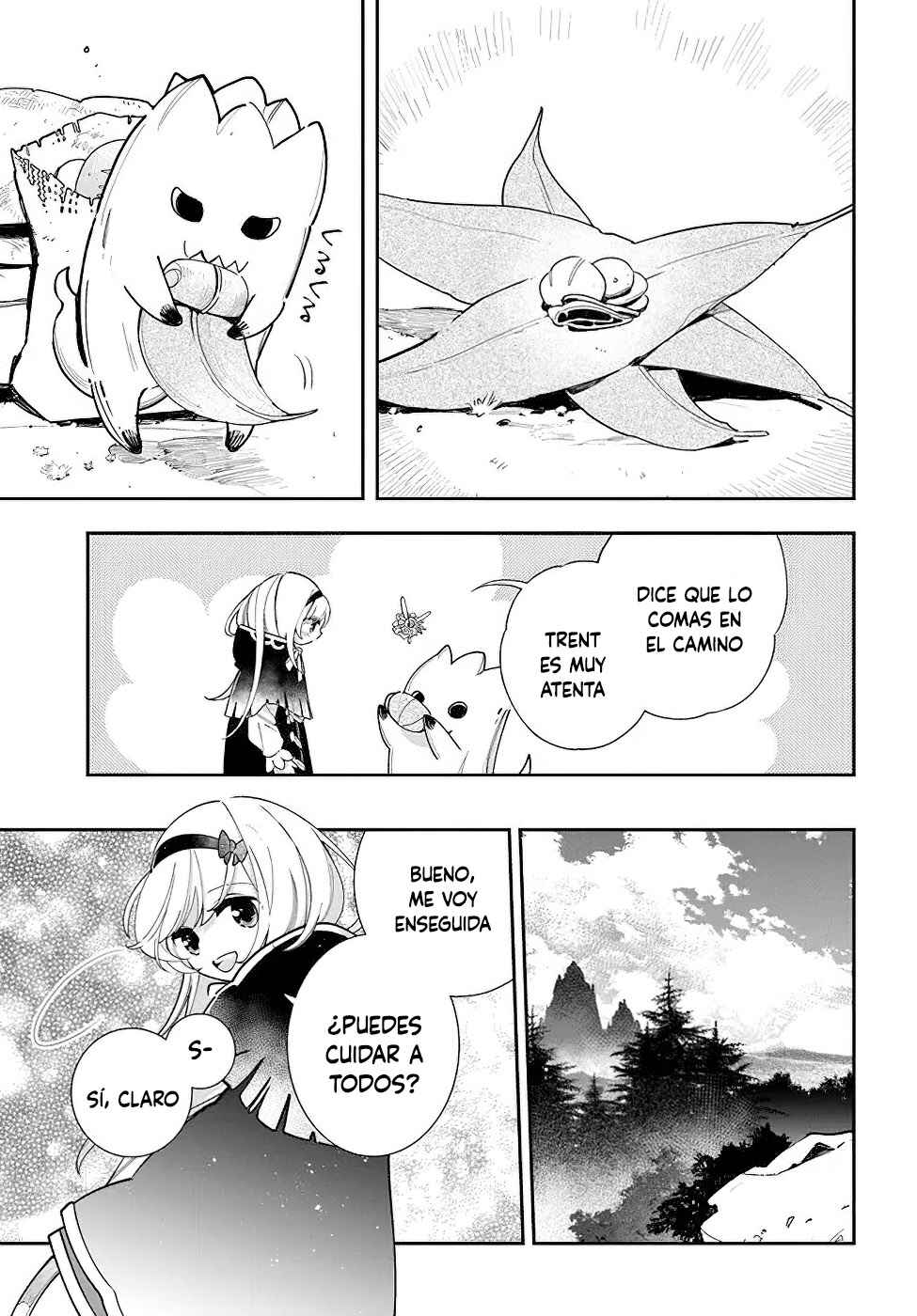 Shokubutsu Monster Musume Nikki: Seijo datta Watashi ga Uragirareta Hate ni Alraune ni Tensei Shite Shimatta node, kore kara wa Kougousei o Shinagara Shizuka ni Shokubutsu Life o Sugoshimasu Chapter 21 - Page 7