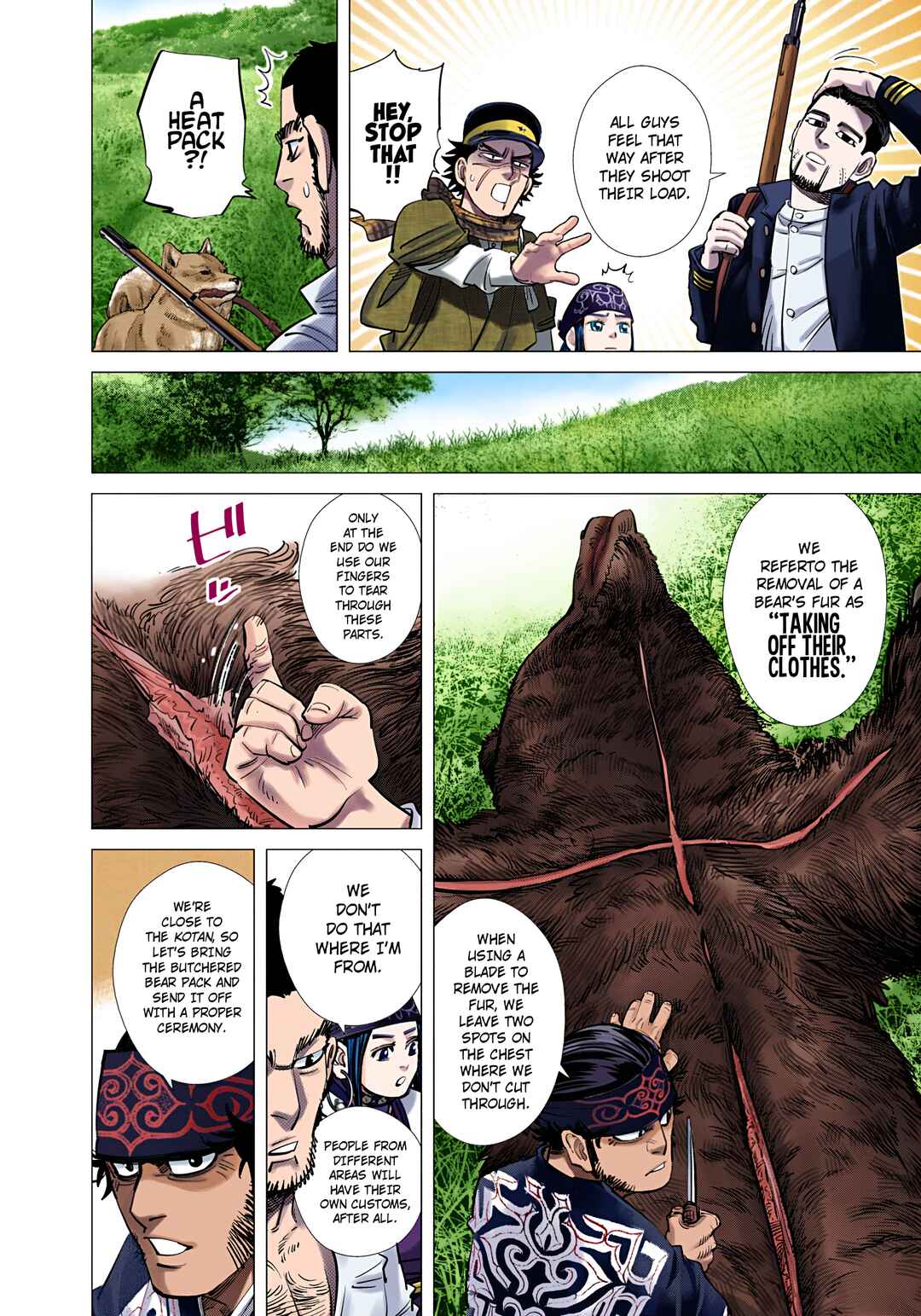 Golden Kamuy (Official Colored) Chapter 113 - Page 10