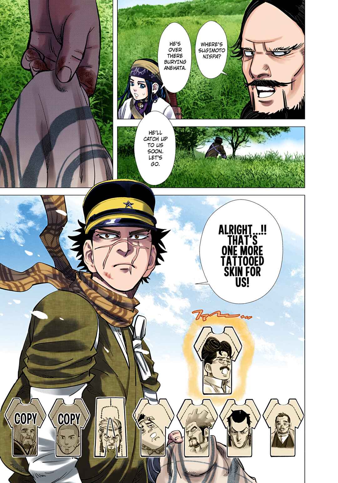 Golden Kamuy (Official Colored) Chapter 113 - Page 11