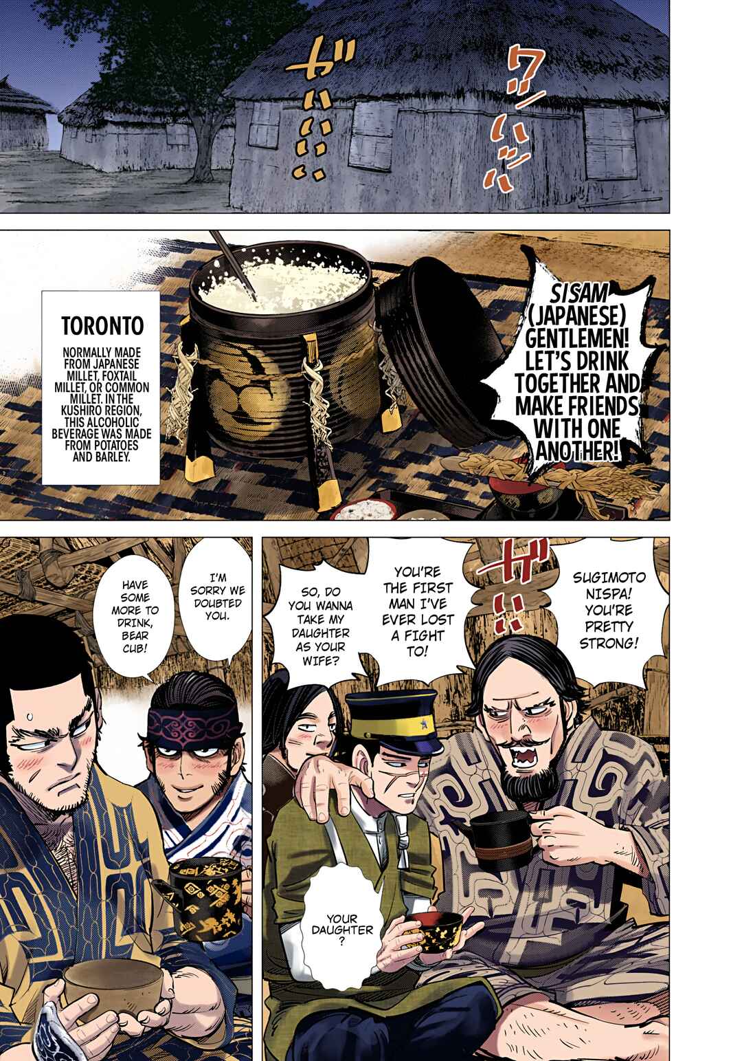 Golden Kamuy (Official Colored) Chapter 113 - Page 15