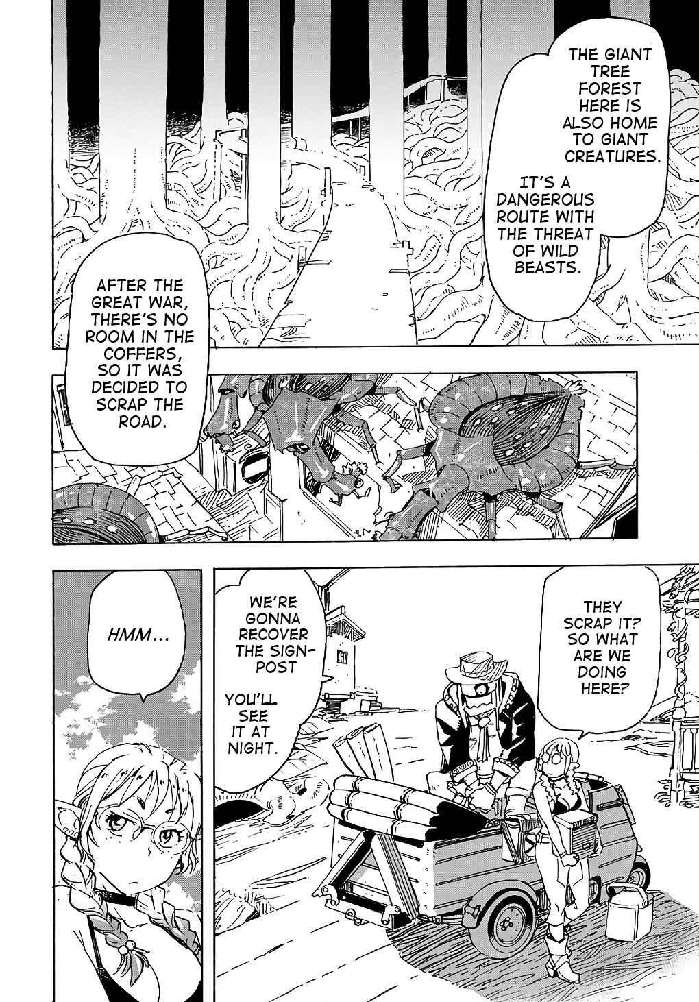 Elf to Bike to Teikoku Chiri Chousain to Chapter 13 - Page 12