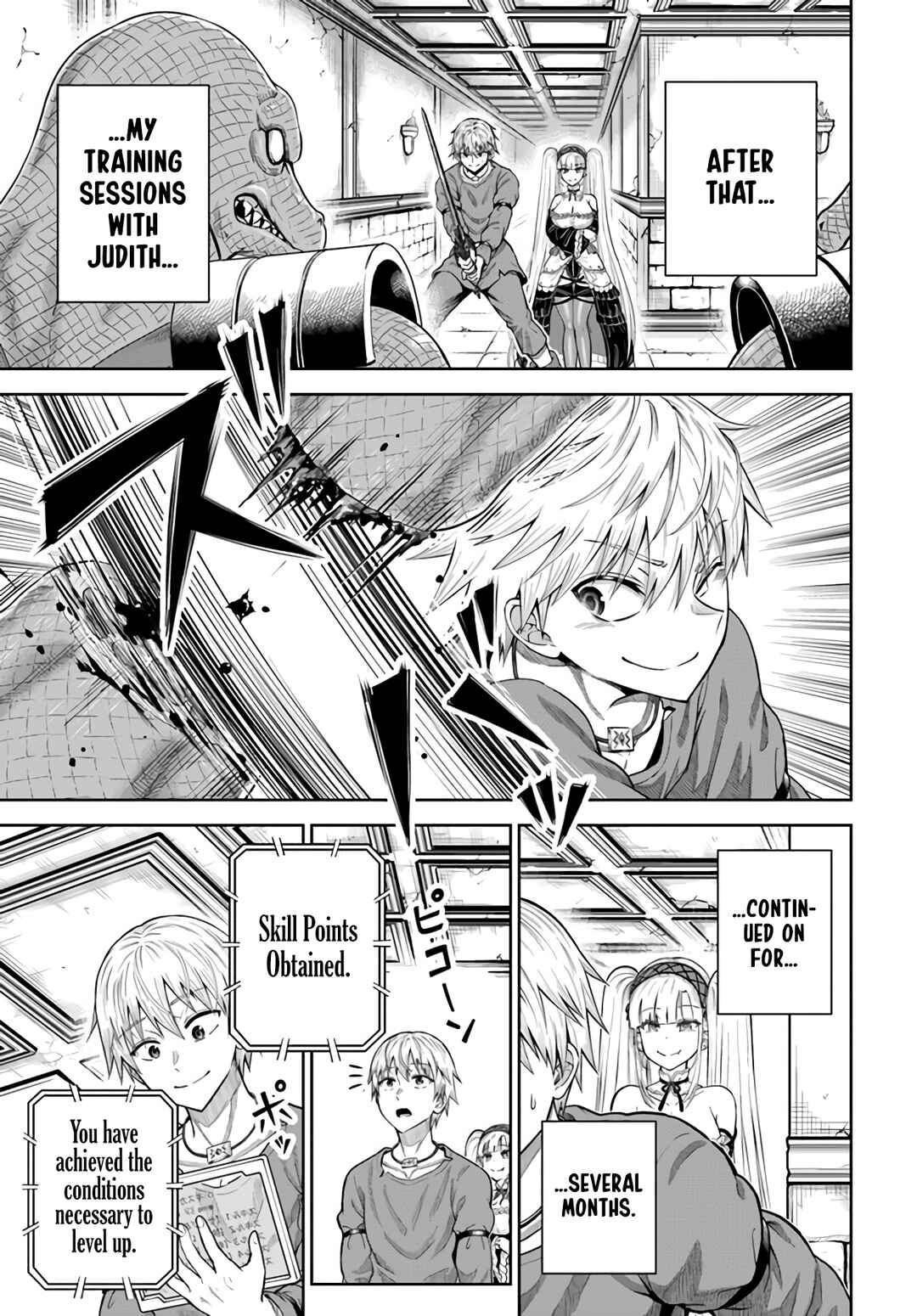Dungeon ni Hisomu Yandere na Kanojo ni Ore wa Nandomo Korosareru Chapter 12.1 - Page 1