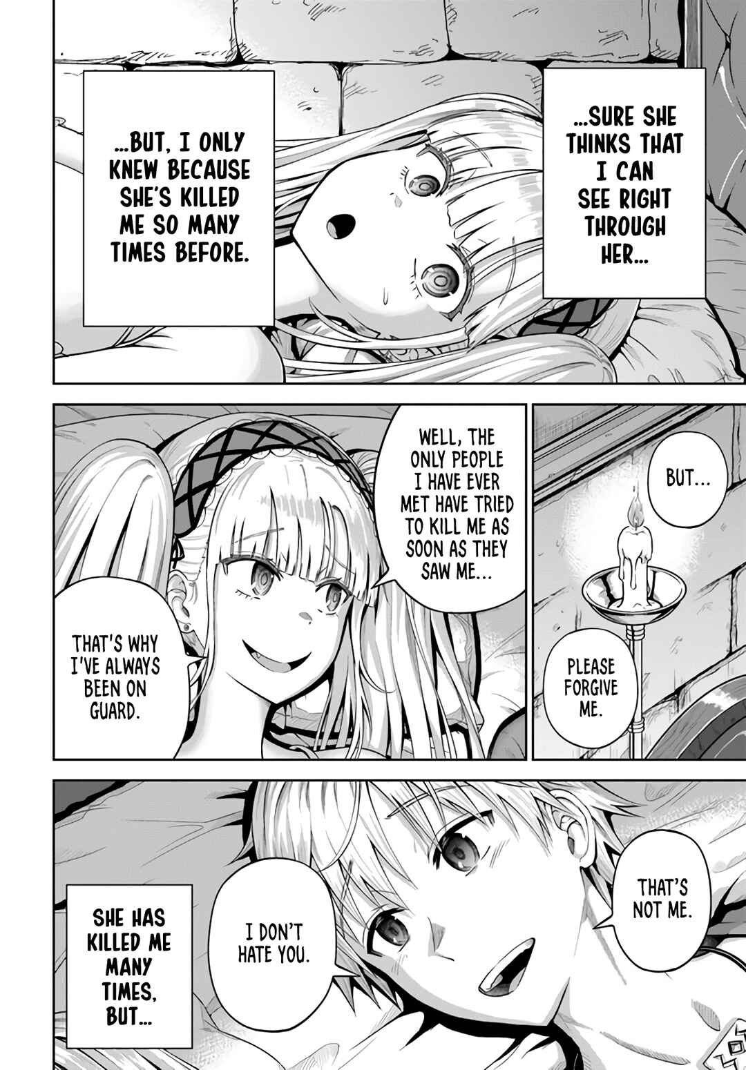 Dungeon ni Hisomu Yandere na Kanojo ni Ore wa Nandomo Korosareru Chapter 12.1 - Page 16