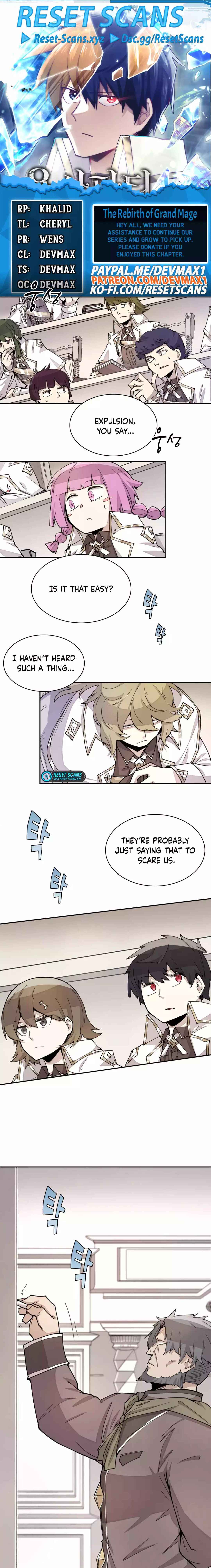 Reincarnation of the Hero Party's Grand Mage Chapter 15 - Page 1