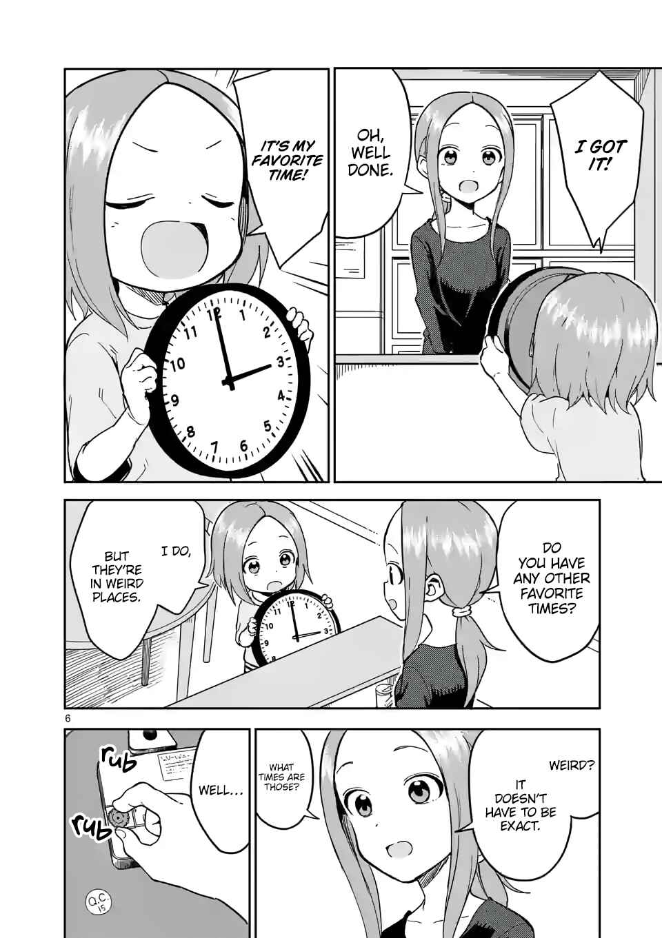 Karakai Jouzu no (Moto) Takagi-san Chapter 224 - Page 6