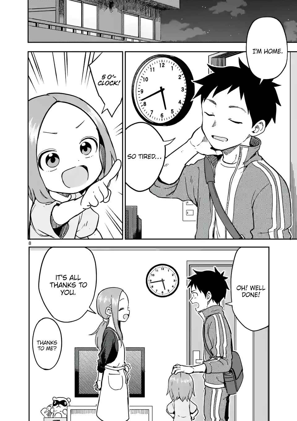 Karakai Jouzu no (Moto) Takagi-san Chapter 224 - Page 8