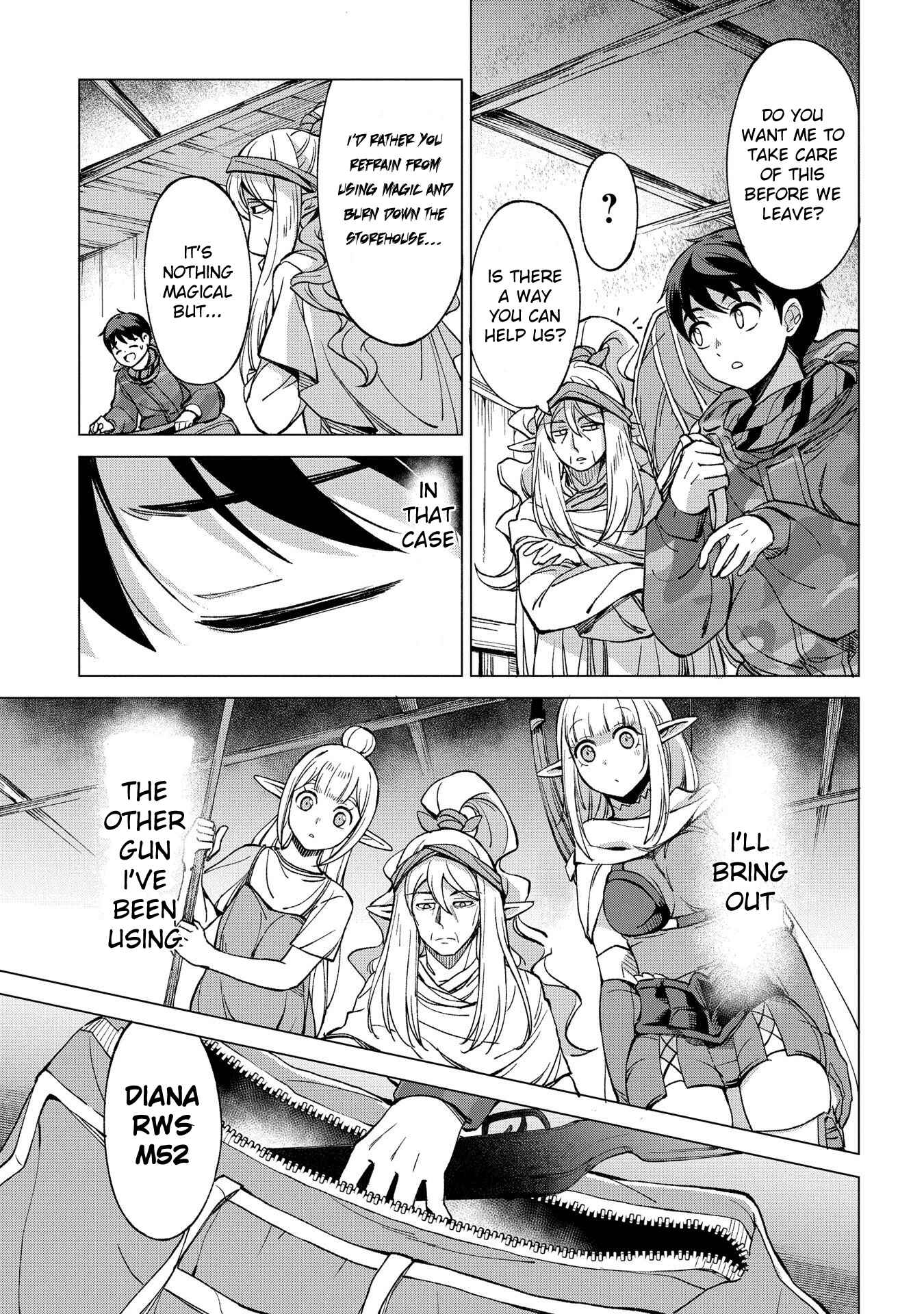 Hokkaidou no Gen'eki Hunter ga Isekai ni Hourikomarete Mita ~Elf Yome to Meguru Isekai Shuryou Life~ Chapter 3.2 - Page 8