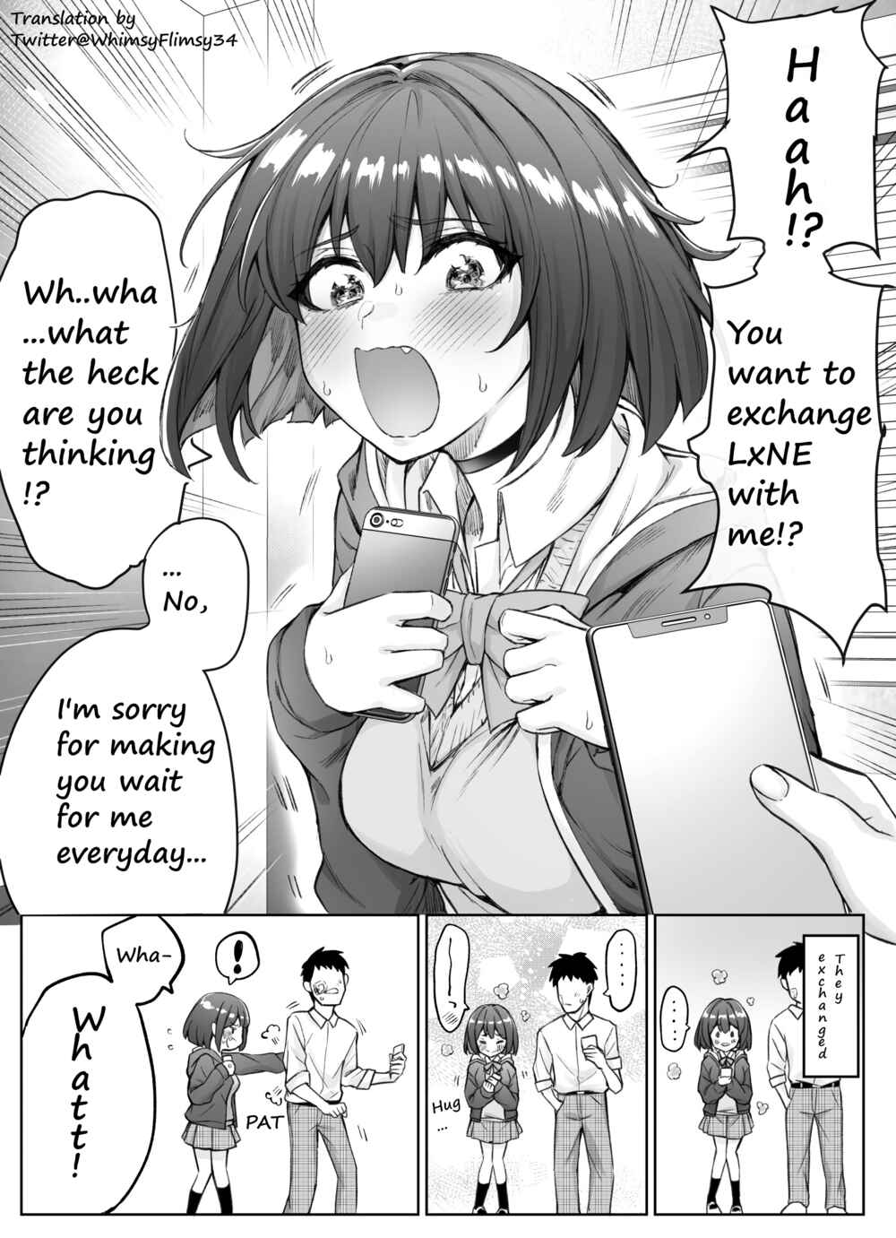 Ichinichi Goto ni Tsun ga Hetteku Tsuntsuntsuntsuntsuntsuntsuntsuntsuntsuntsundere Joshi Chapter 14.1 - Page 1