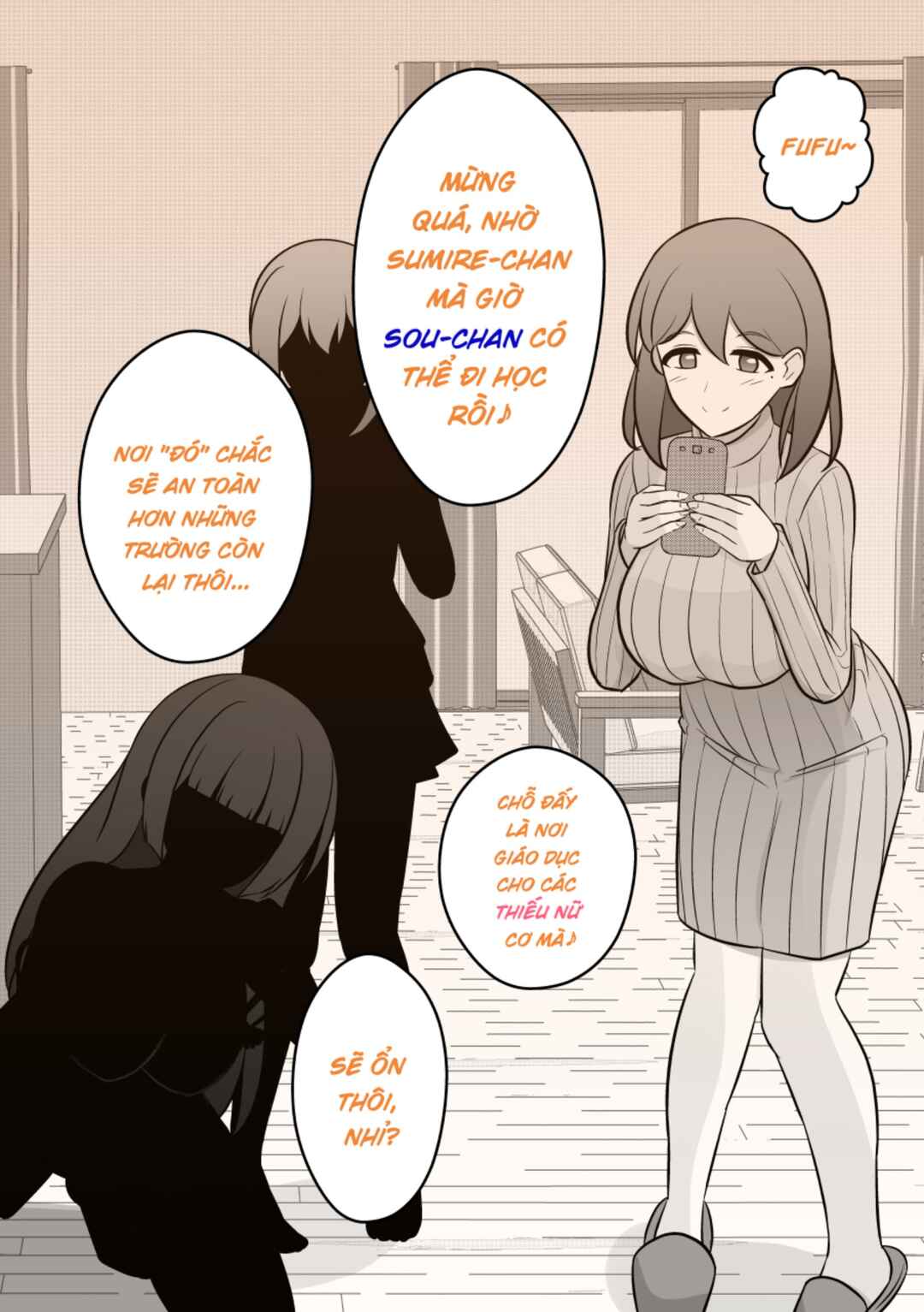Danjo-hi 1:39 no Heikou Sekai wa Omoi no Hoka Futsuu Chapter 38 - Page 2
