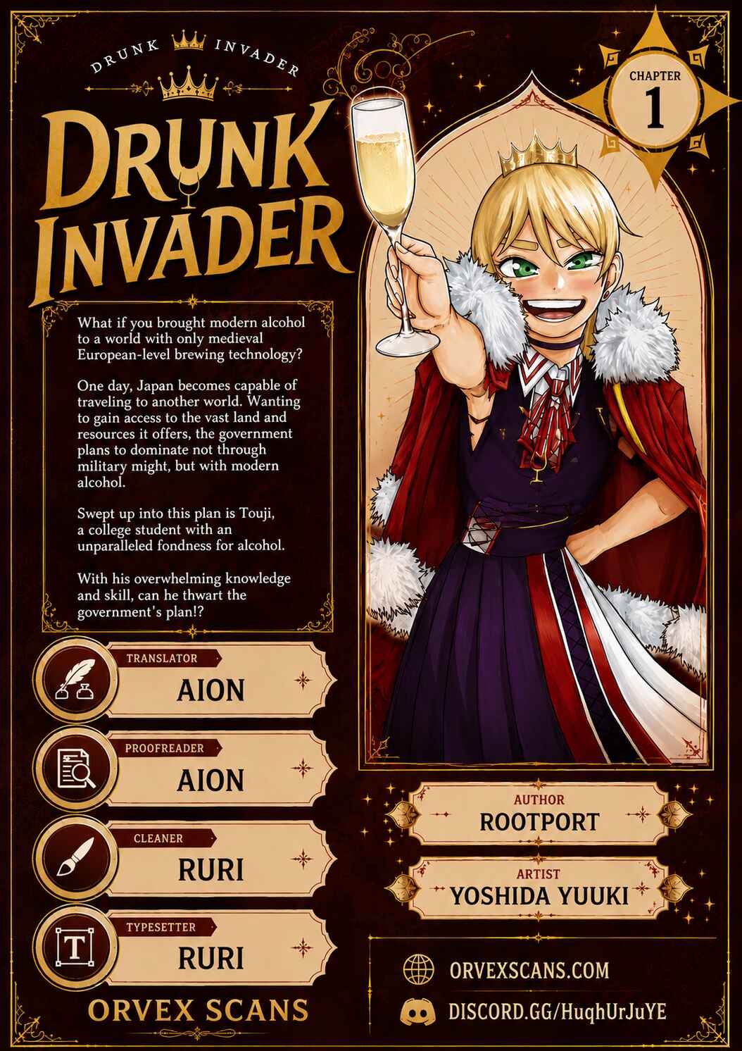 Drunk Invader Chapter 1 - Page 1