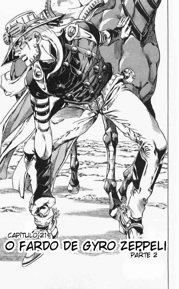 JoJo no Kimyou na Bouken: Part 7 - Steel Ball Run Chapter 21 - Page 1