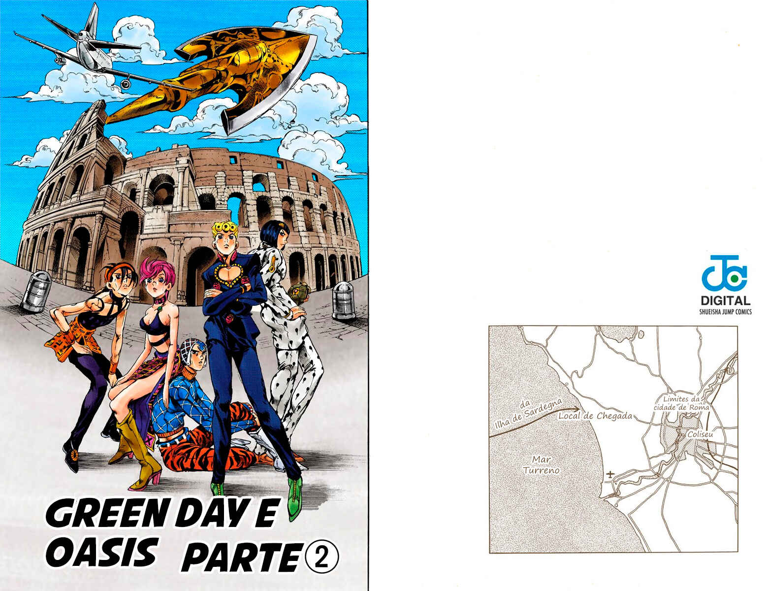 JoJo no Kimyou na Bouken: Part 5 - Ougon no Kaze Color-ban Chapter 116 - Page 1