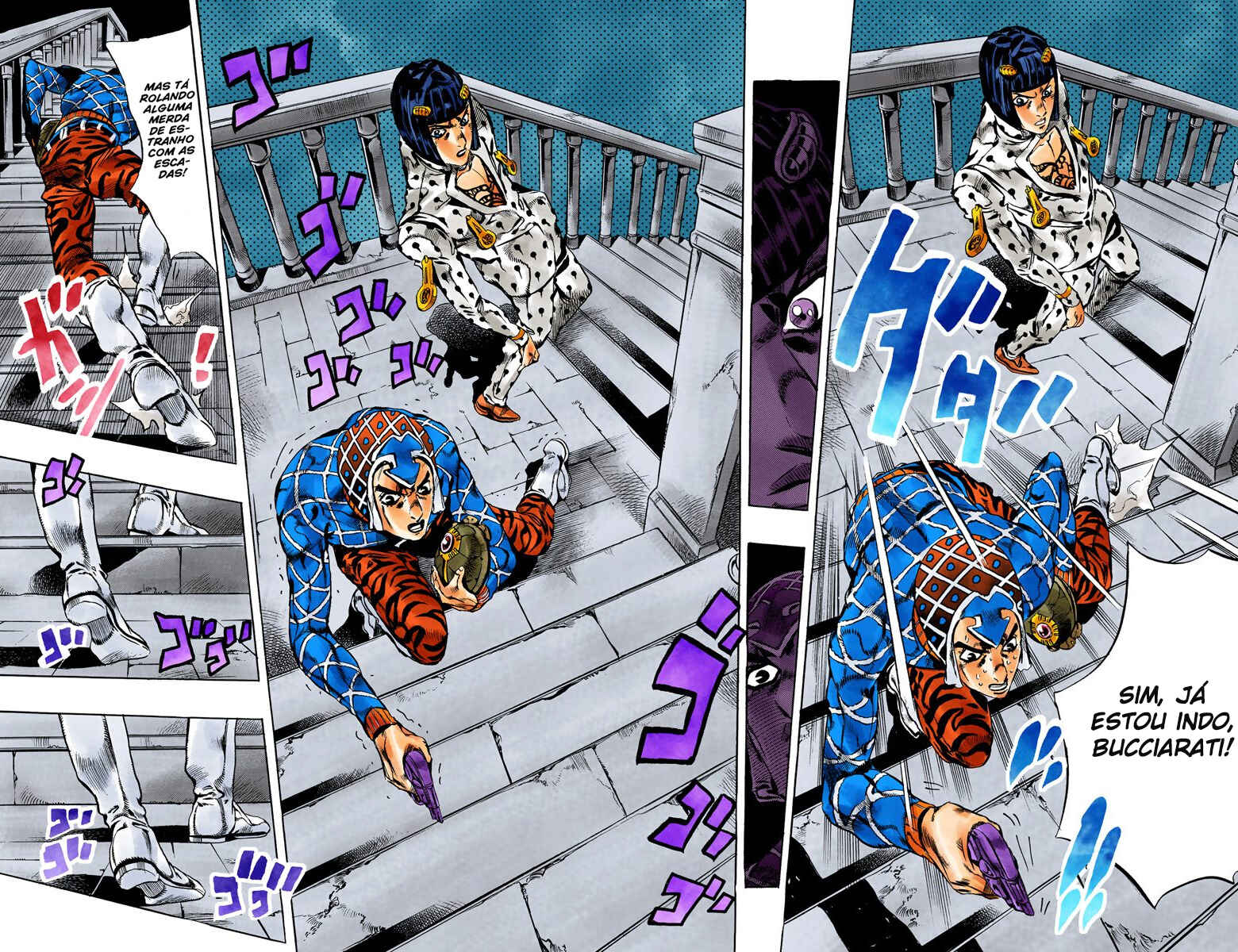 JoJo no Kimyou na Bouken: Part 5 - Ougon no Kaze Color-ban Chapter 116 - Page 5