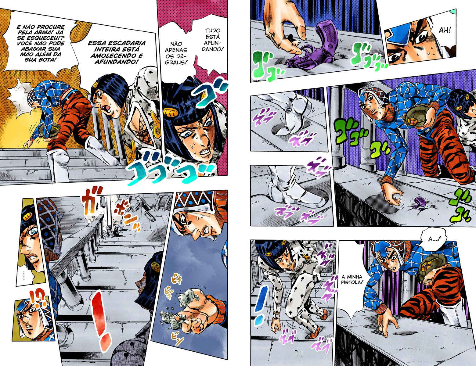 JoJo no Kimyou na Bouken: Part 5 - Ougon no Kaze Color-ban Chapter 116 - Page 7