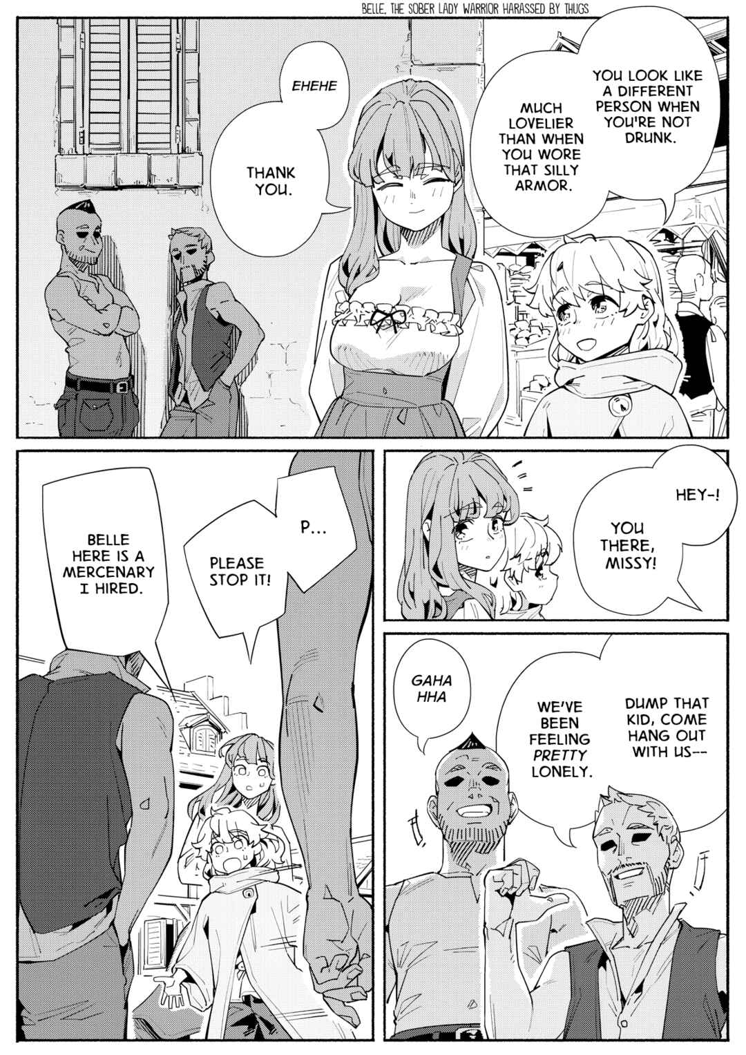 Meitei no Onna Youhei Belle Chapter 17 - Page 1