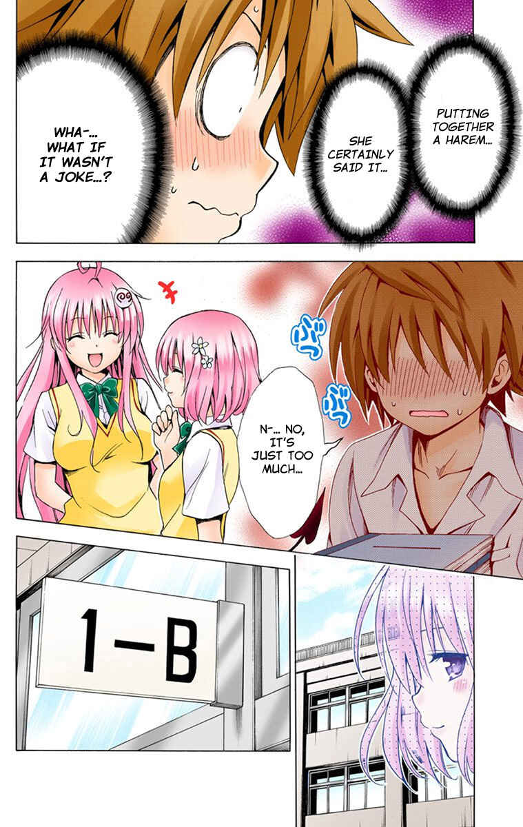 To Love Ru Darkness (Official Colored) Chapter 1 - Page 36