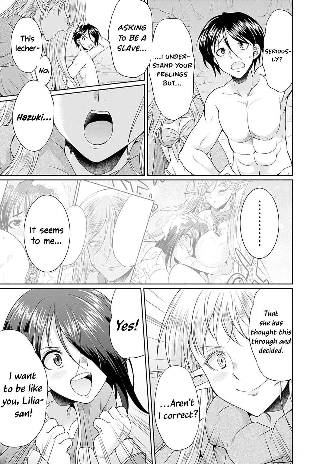 Elf Dorei to Kizuku Dungeon Harem - Isekai de Netotte Nakama o Fuyashimasu Chapter 8 - Page 10