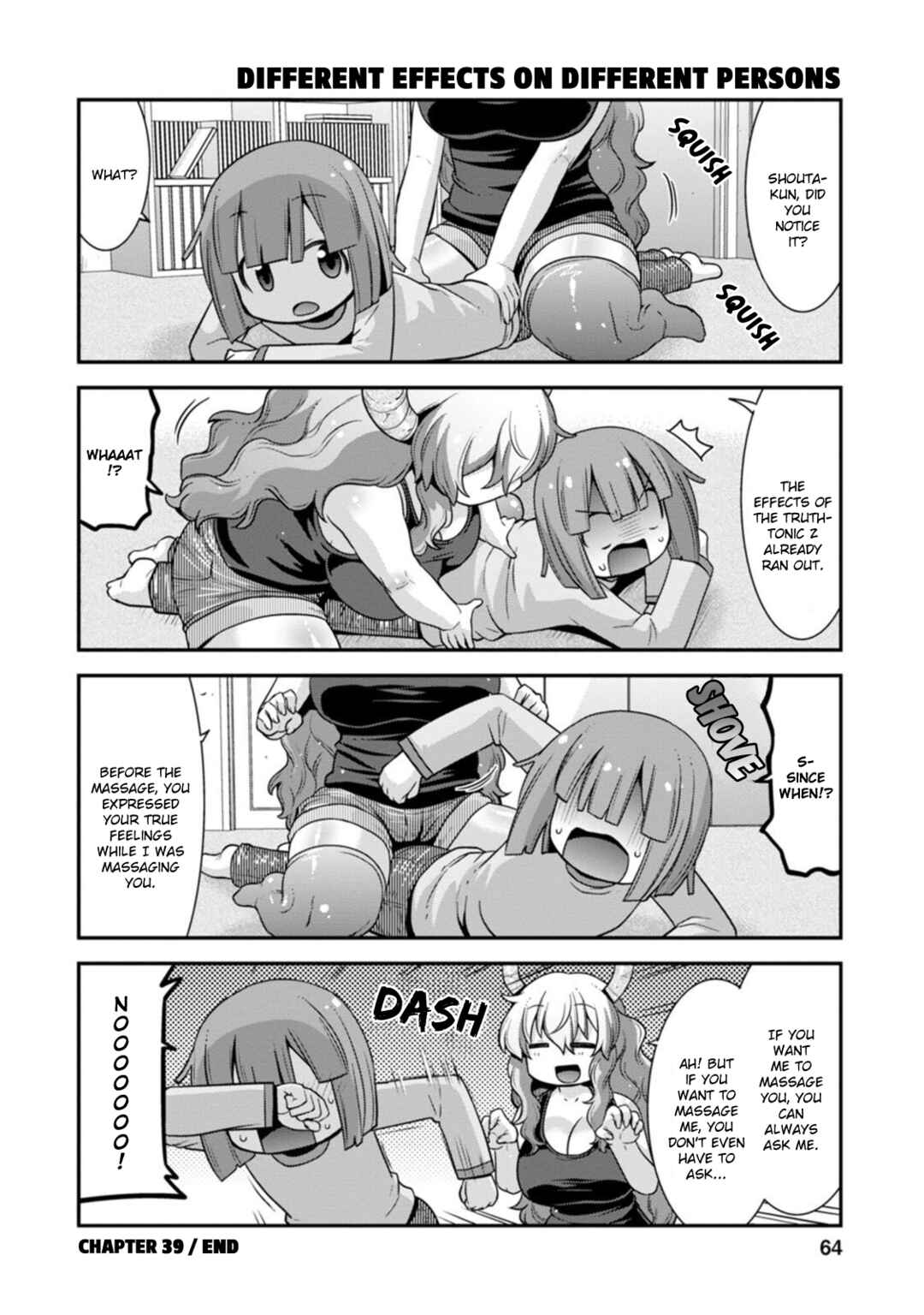 Kobayashi-san Chi no Maid Dragon - Lucoa wa Boku no ×× Desu Chapter 39 - Page 14