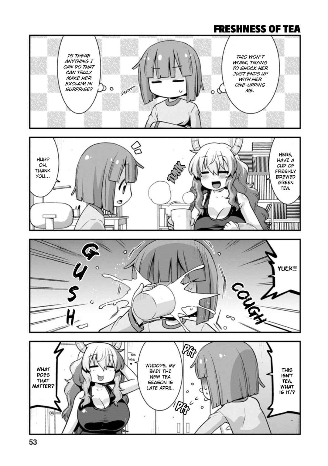 Kobayashi-san Chi no Maid Dragon - Lucoa wa Boku no ×× Desu Chapter 39 - Page 3