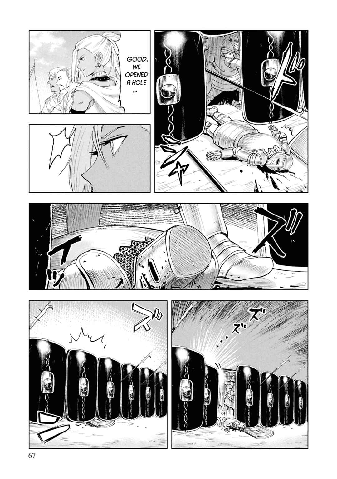 Oukoku e Tsuzuku Michi - Dorei Kenshi no Nariagari Harem Life Chapter 98 - Page 8