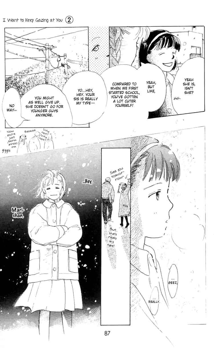 I Want To Keep Gazing At You Chapter 6 - Page 37