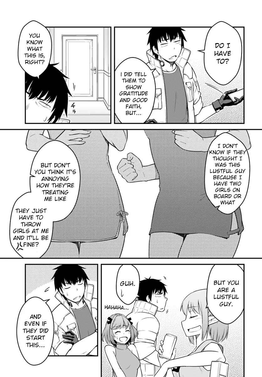 Mezametara Saikyou Soubi to Uchuusen-mochi datta node, Ikkodate Mezashite Youhei to shite Jiyuu ni Ikitai Chapter 42.1 - Page 3