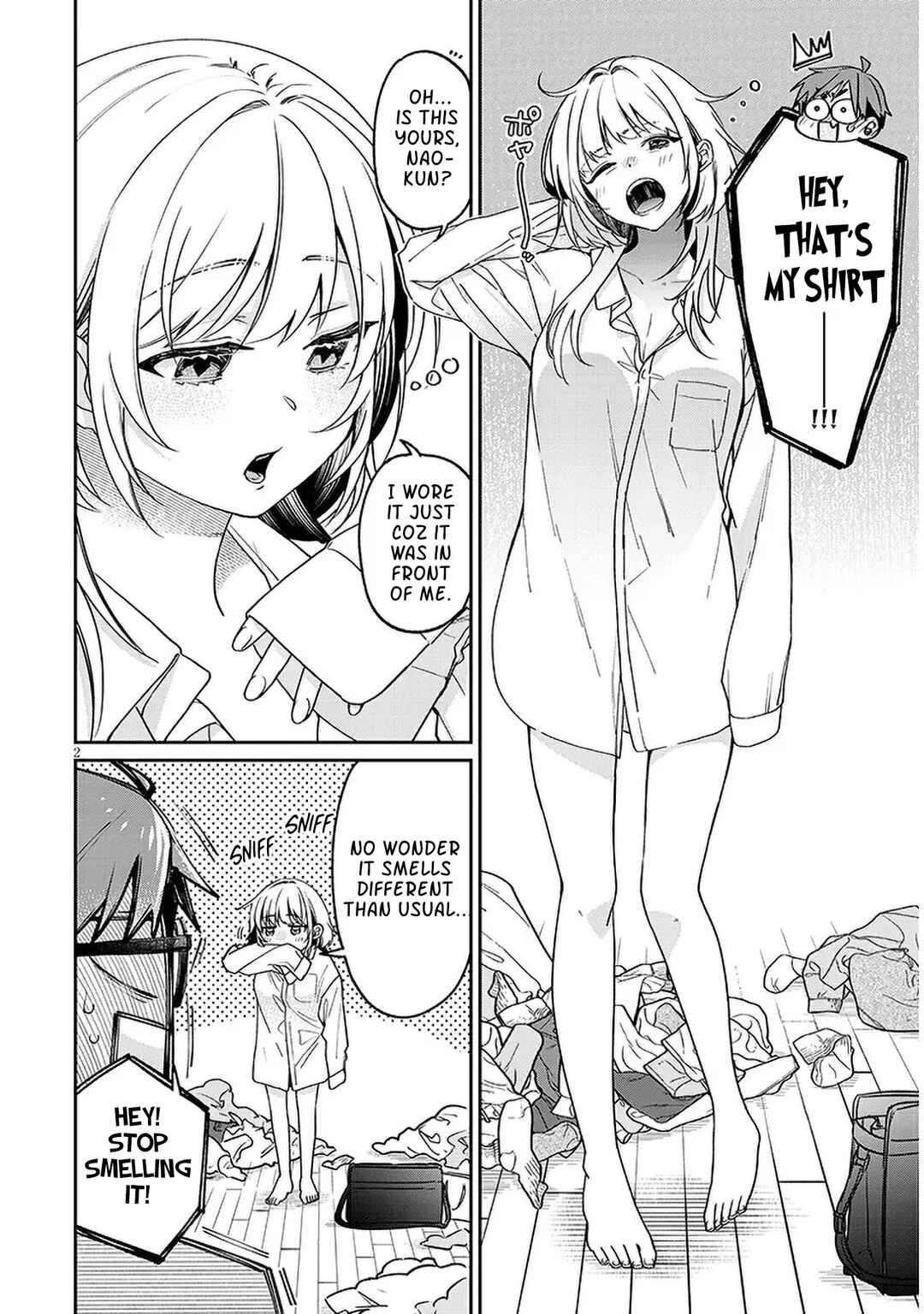 Kuse Tsuyo Kanojo wa Toko ni Izanau Chapter 5.5 - Page 2