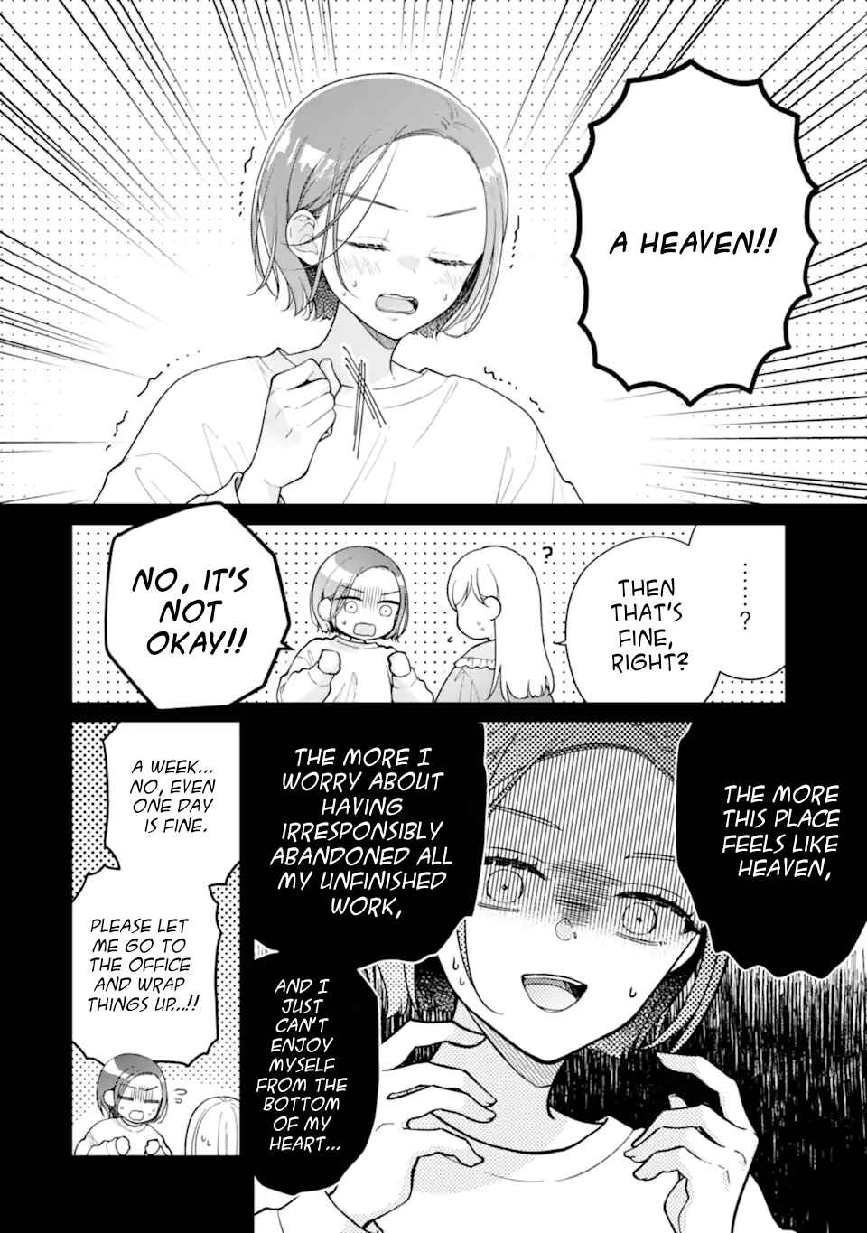 Genkai Shakaijin-san o Sukueru no wa Kuso Deka Kanjou Stalker-chan Dakedeshita Chapter 6.1 - Page 4