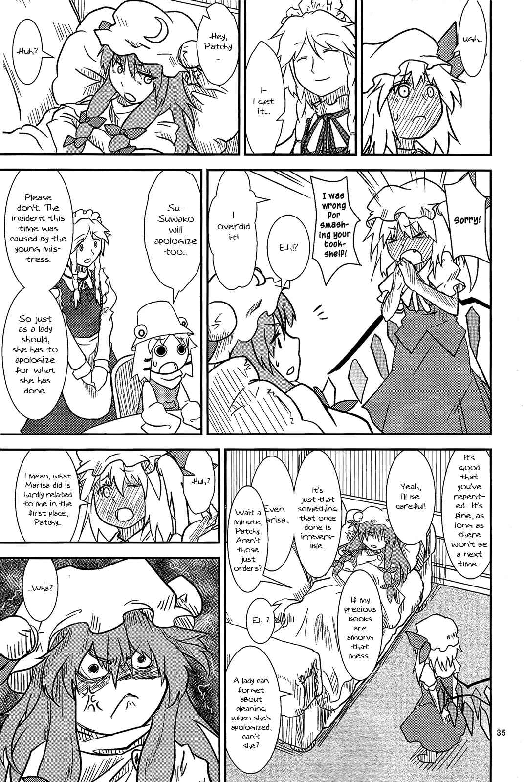Touhou - Suwakoto! (Doujinshi) Chapter 14 - Page 35