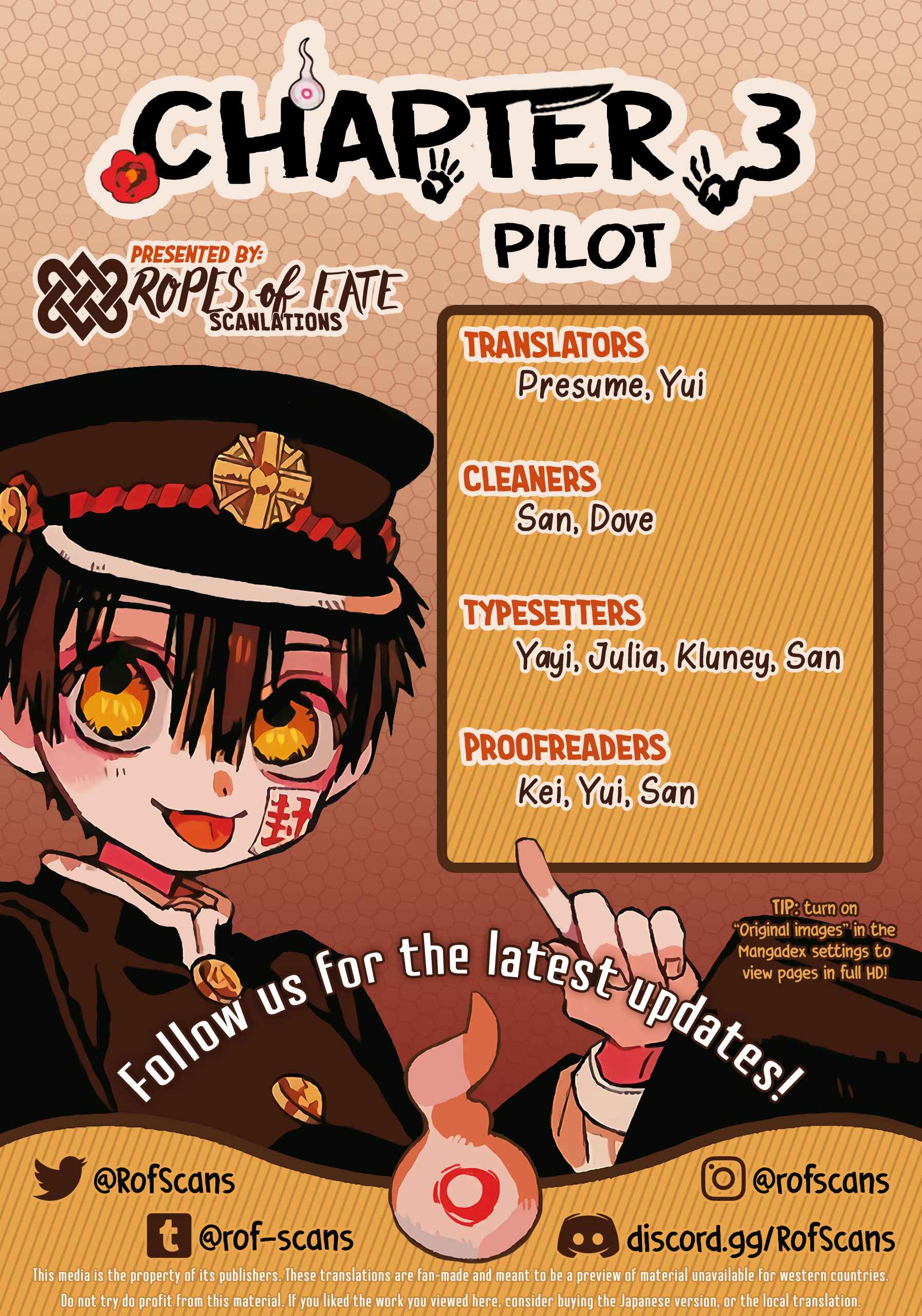 Jibaku Shounen: Hanako-kun Chapter 3 - Page 1