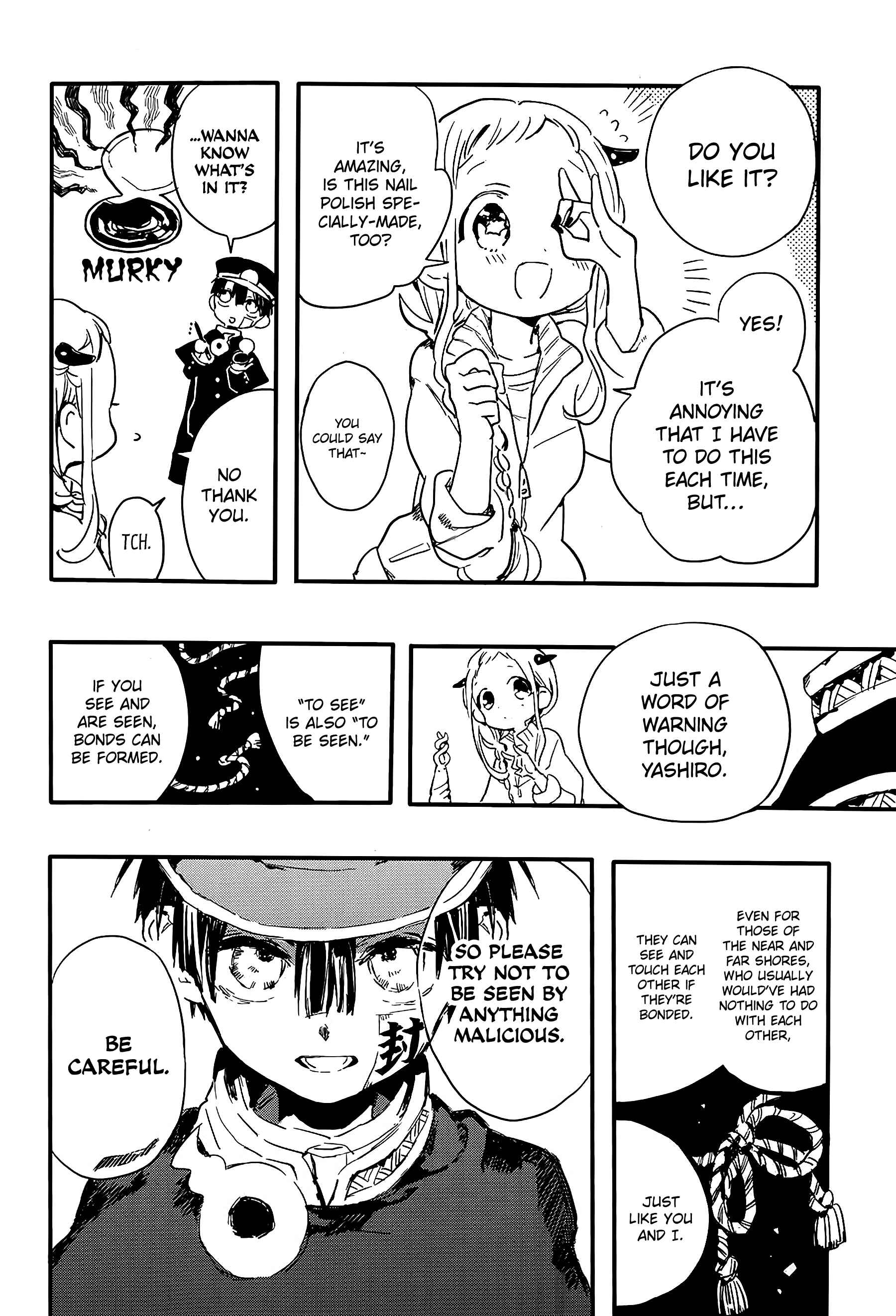 Jibaku Shounen: Hanako-kun Chapter 3 - Page 22