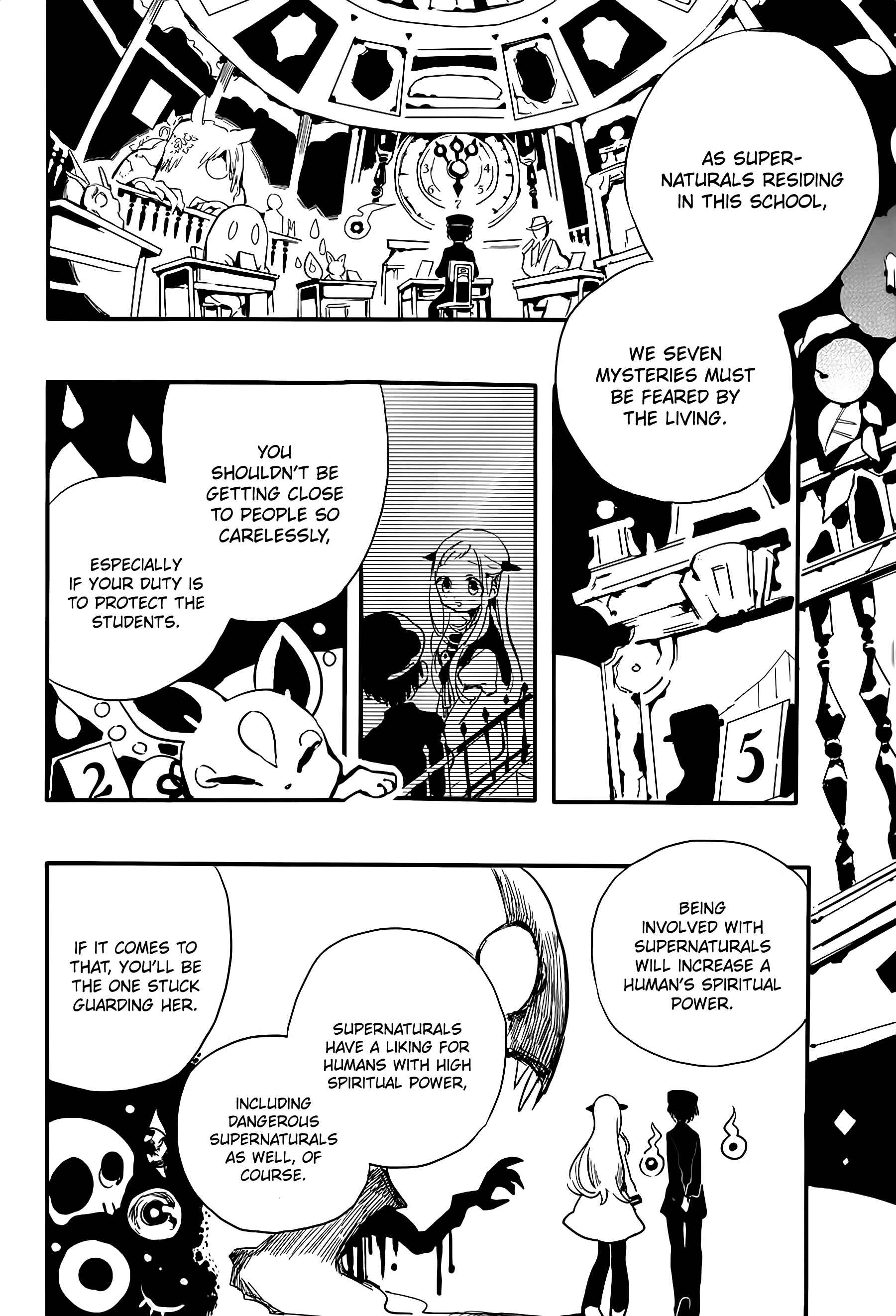Jibaku Shounen: Hanako-kun Chapter 3 - Page 4