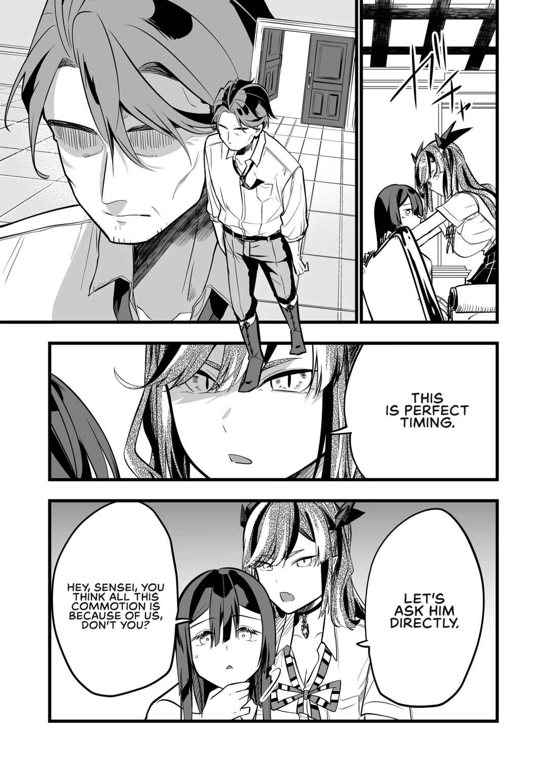 "Ano Toki Tasukete Itadaita Monster Musume desu." Isekai Ossan Kyoushi Totsuzen no Moteki ni Konwaku suru Chapter 31 - Page 11