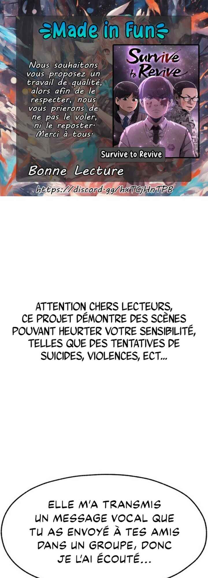 Survive to Revive Chapter 11 - Page 1