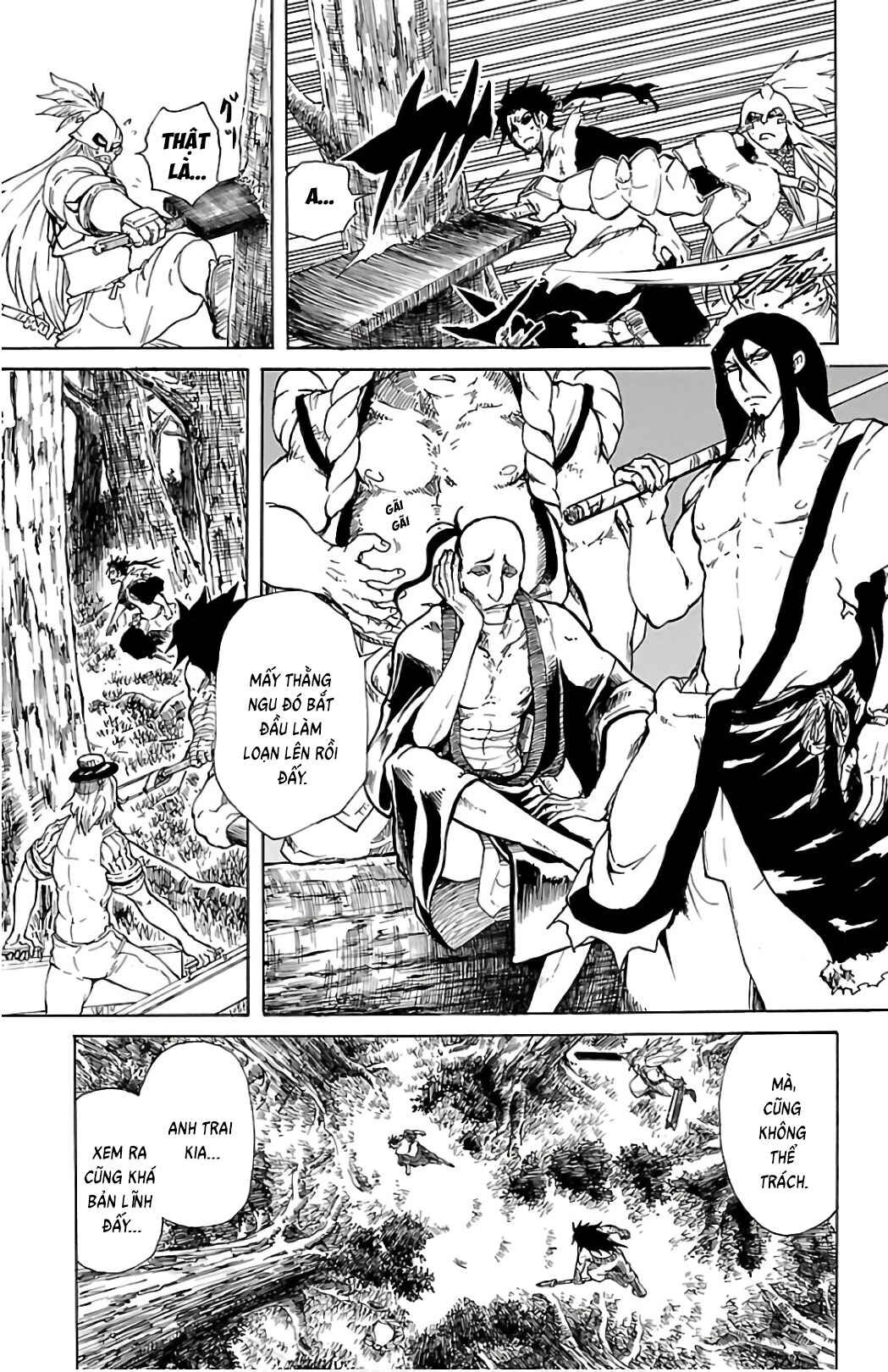Mukade: 100 humans vs 1 gorilla Chapter 2 - Page 17