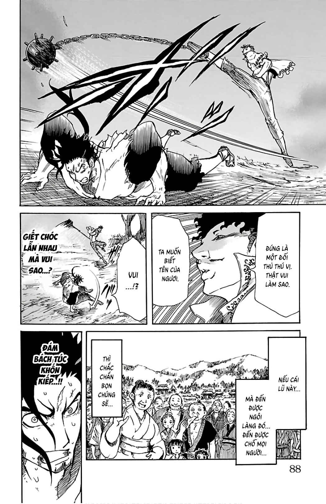 Mukade: 100 humans vs 1 gorilla Chapter 2 - Page 22