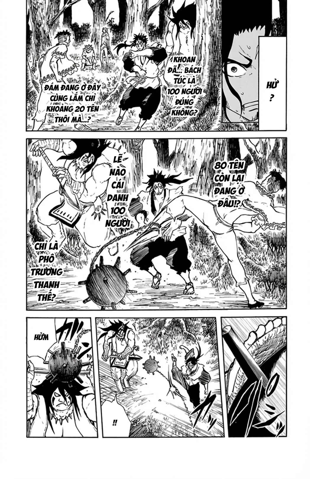 Mukade: 100 humans vs 1 gorilla Chapter 2 - Page 23