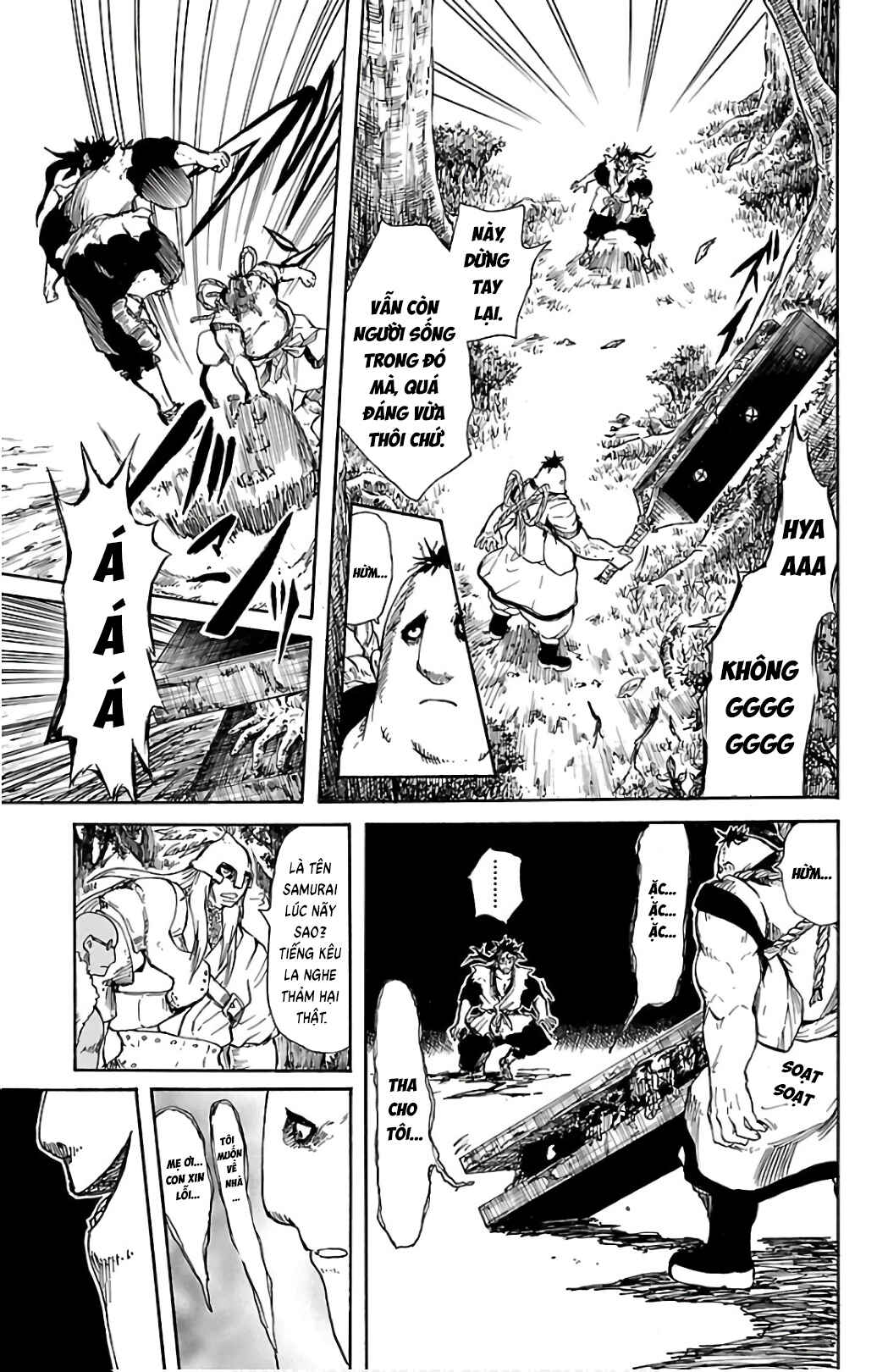 Mukade: 100 humans vs 1 gorilla Chapter 2 - Page 31