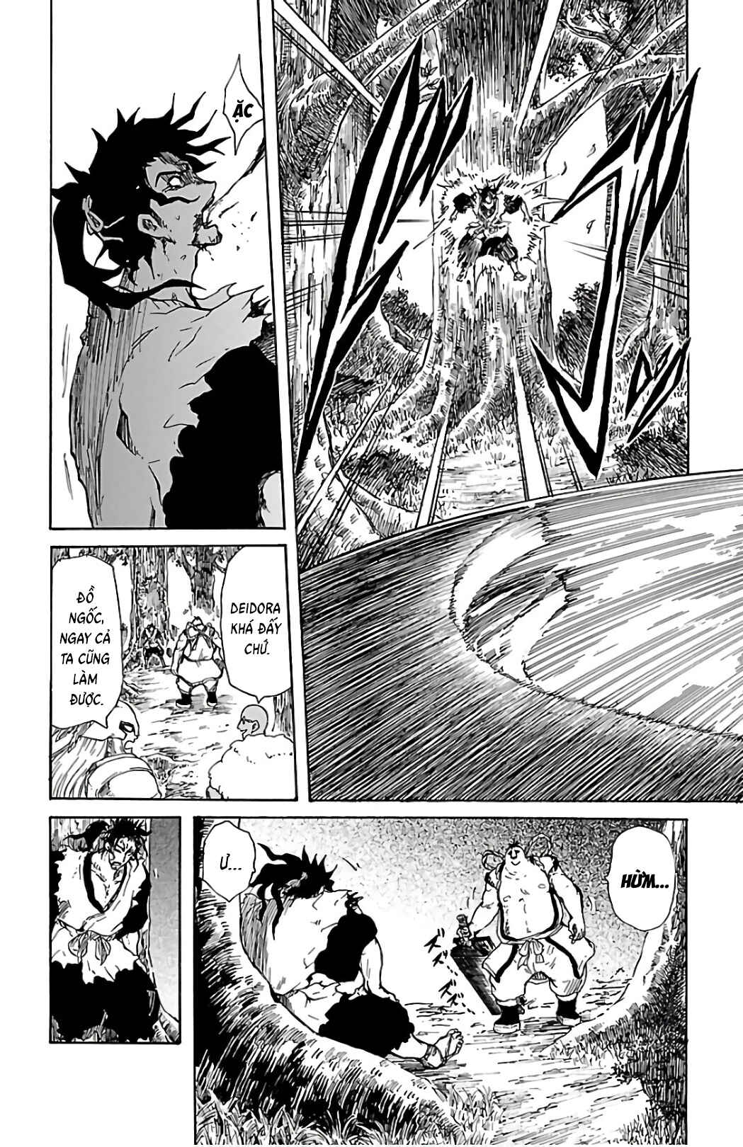 Mukade: 100 humans vs 1 gorilla Chapter 2 - Page 34