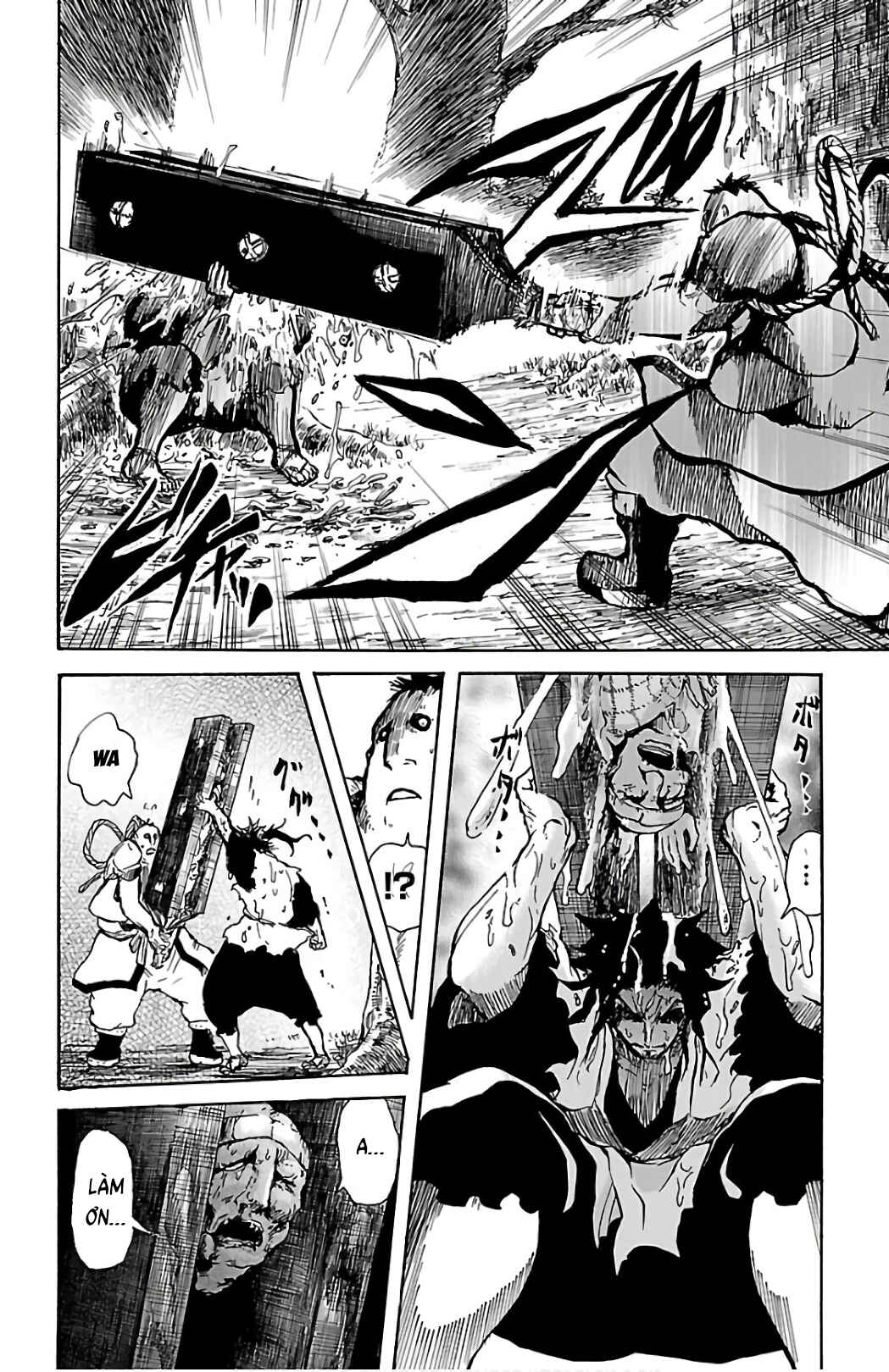 Mukade: 100 humans vs 1 gorilla Chapter 2 - Page 36