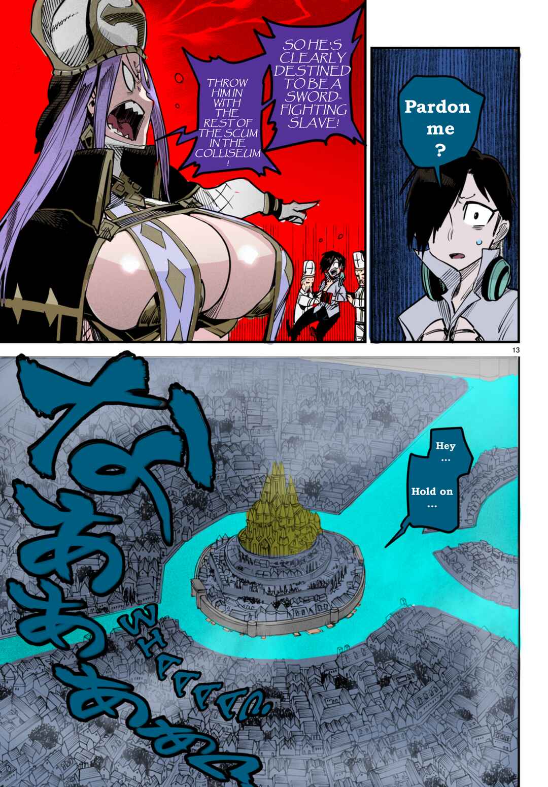 Reincarnation Coliseum: The Weakest Skill Conquers the Strongest Women and Creates a Harem (Fan Colored) Chapter 1 - Page 17