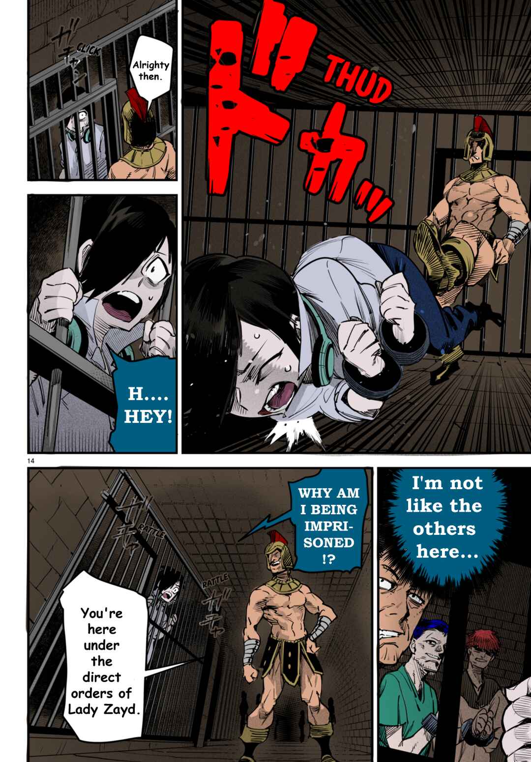 Reincarnation Coliseum: The Weakest Skill Conquers the Strongest Women and Creates a Harem (Fan Colored) Chapter 1 - Page 18